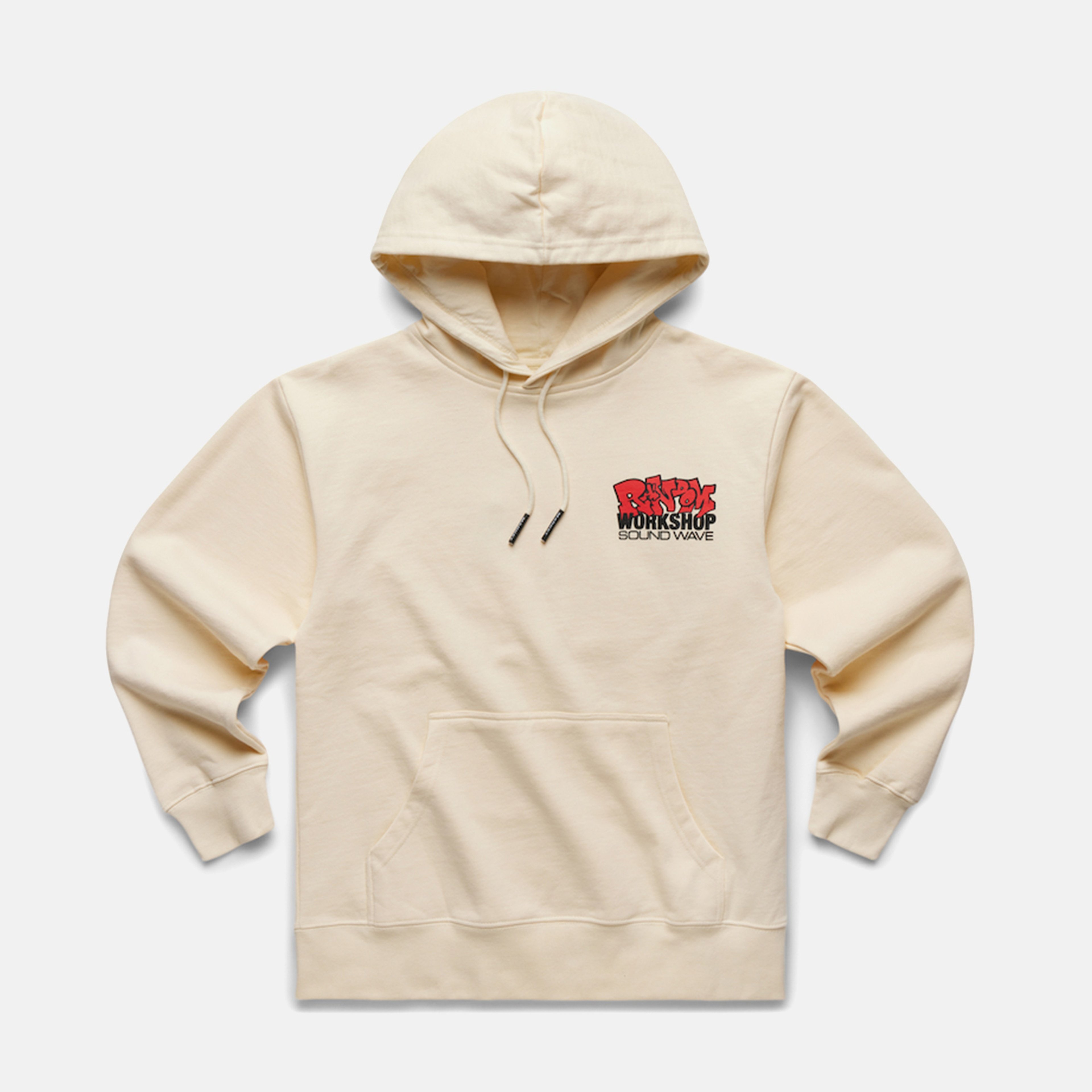 Market Soundwave Erkek Krem Hoodie