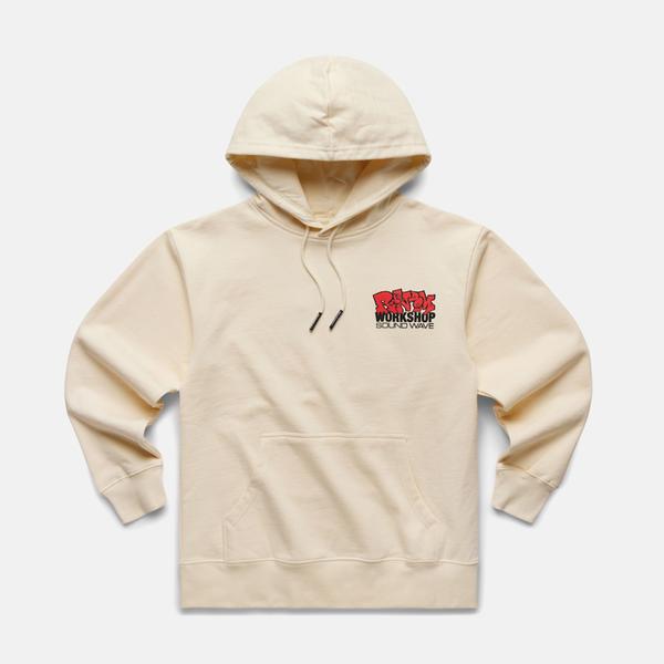 Market Soundwave Erkek Krem Hoodie