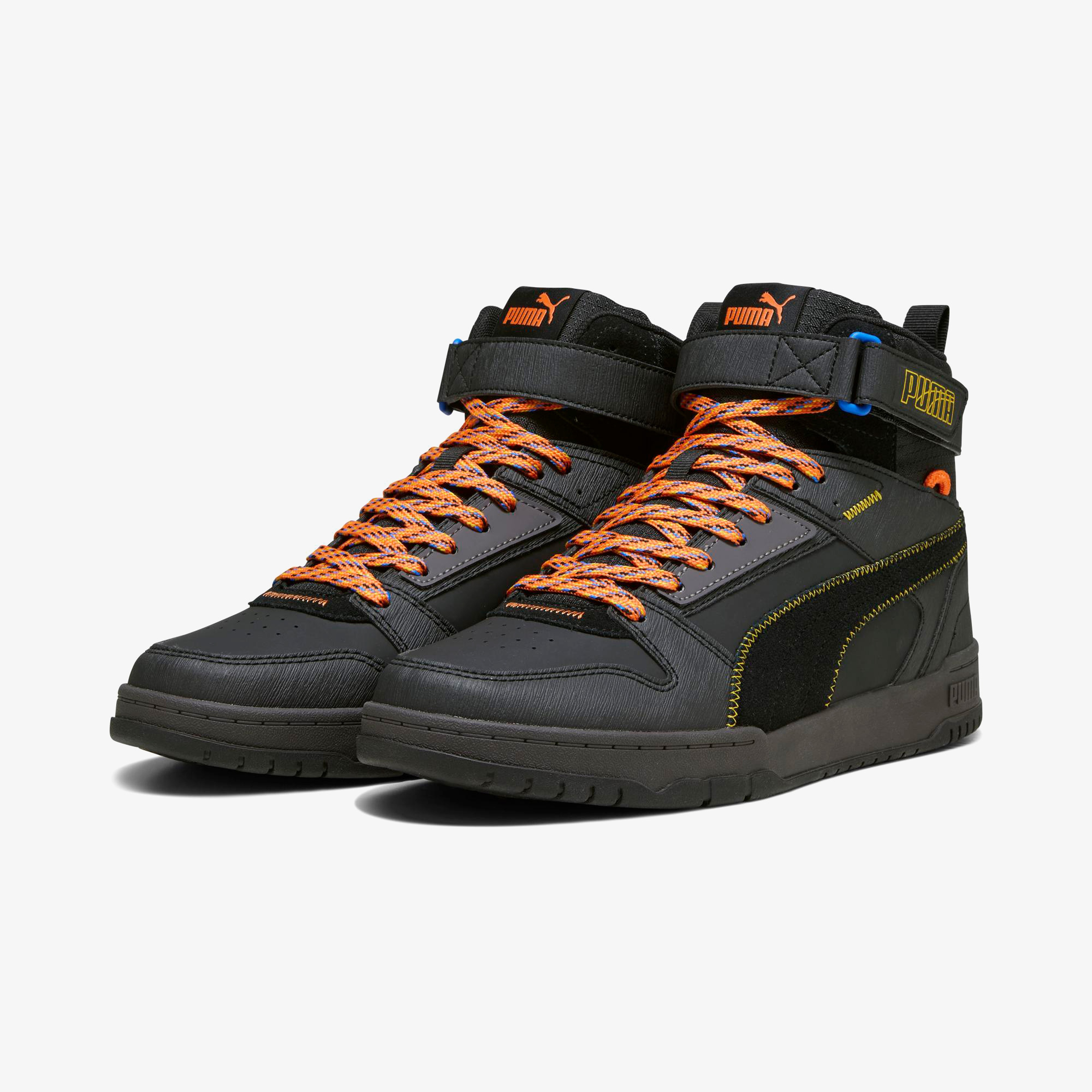 Puma Sportswaer Game Open Road Mid Erkek Siyah Günlük Spor Ayakkabı