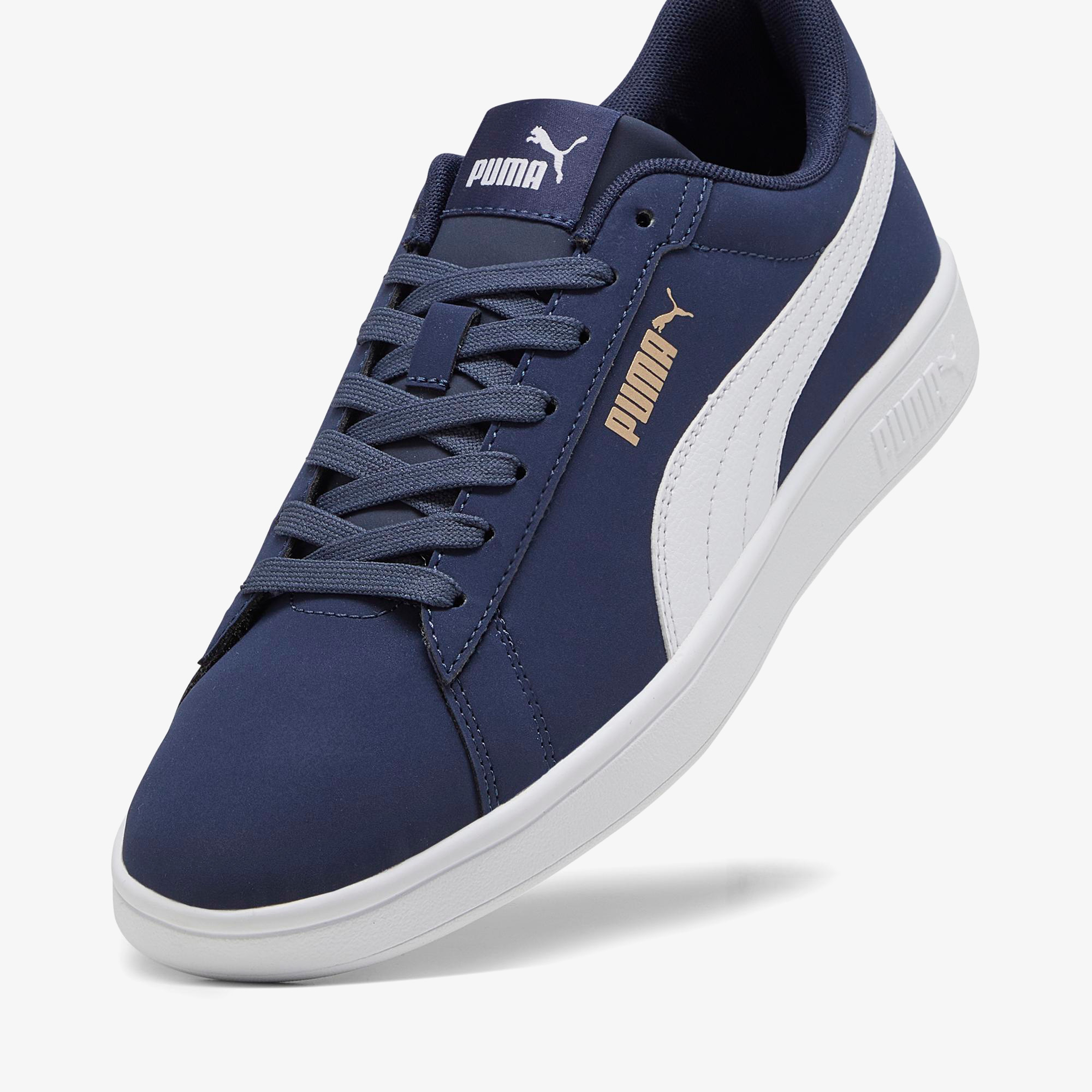 Puma  Smash 3.0 Buck Erkek Lacivert Spor Ayakkabı