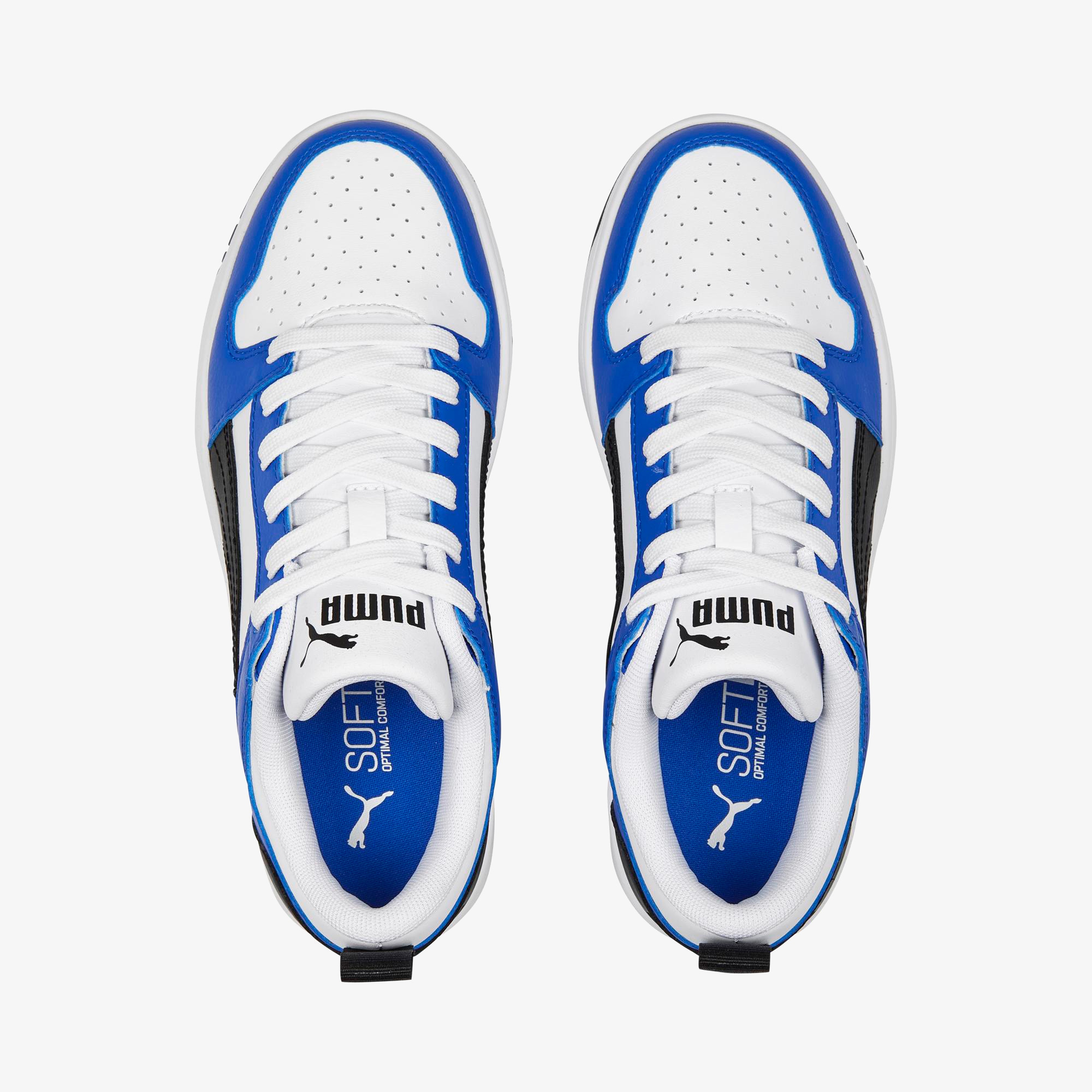 Puma Rebound Layup Lo Sl Çocuk Beyaz Spor Ayakkabı