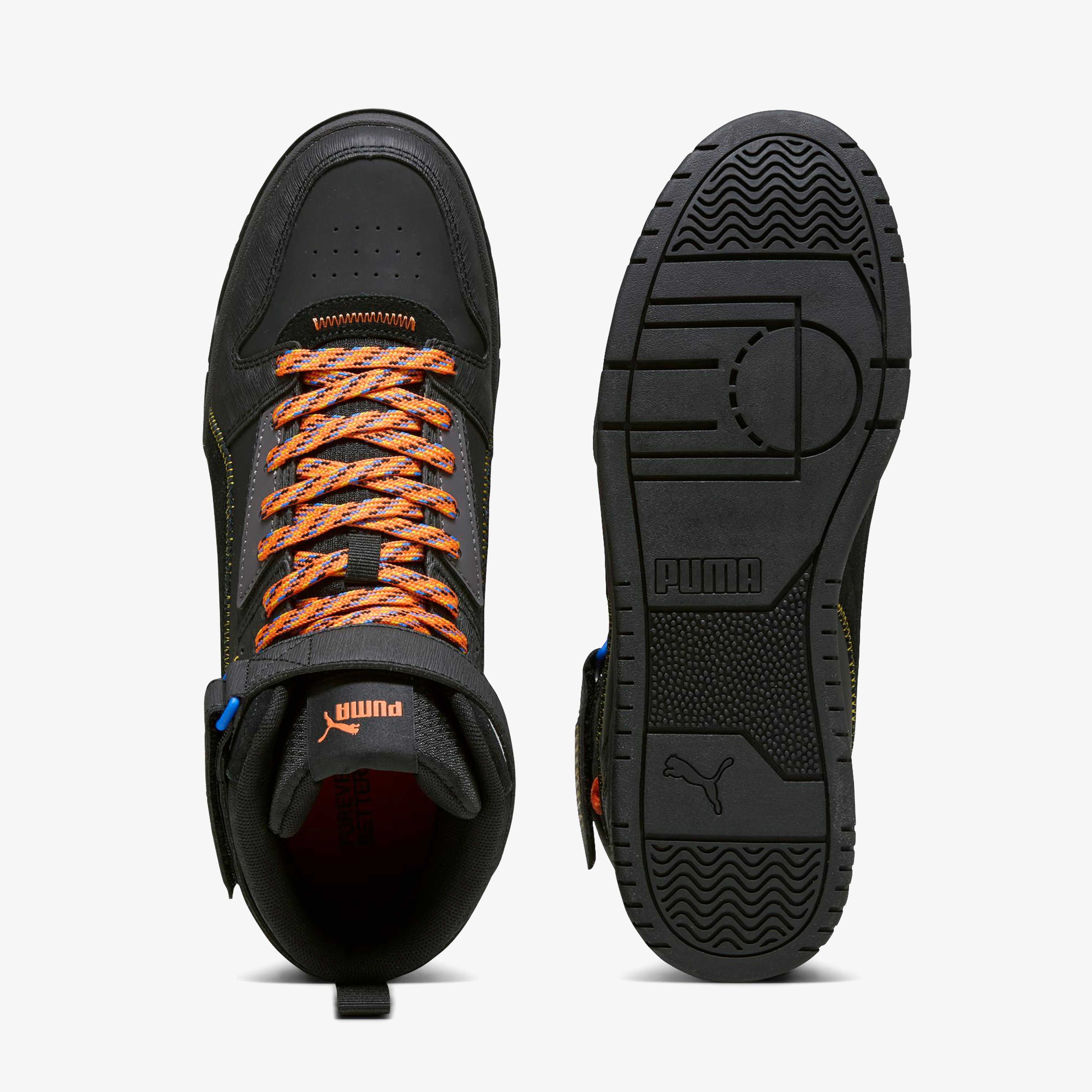 Puma Sportswaer Game Open Road Mid Erkek Siyah Günlük Spor Ayakkabı