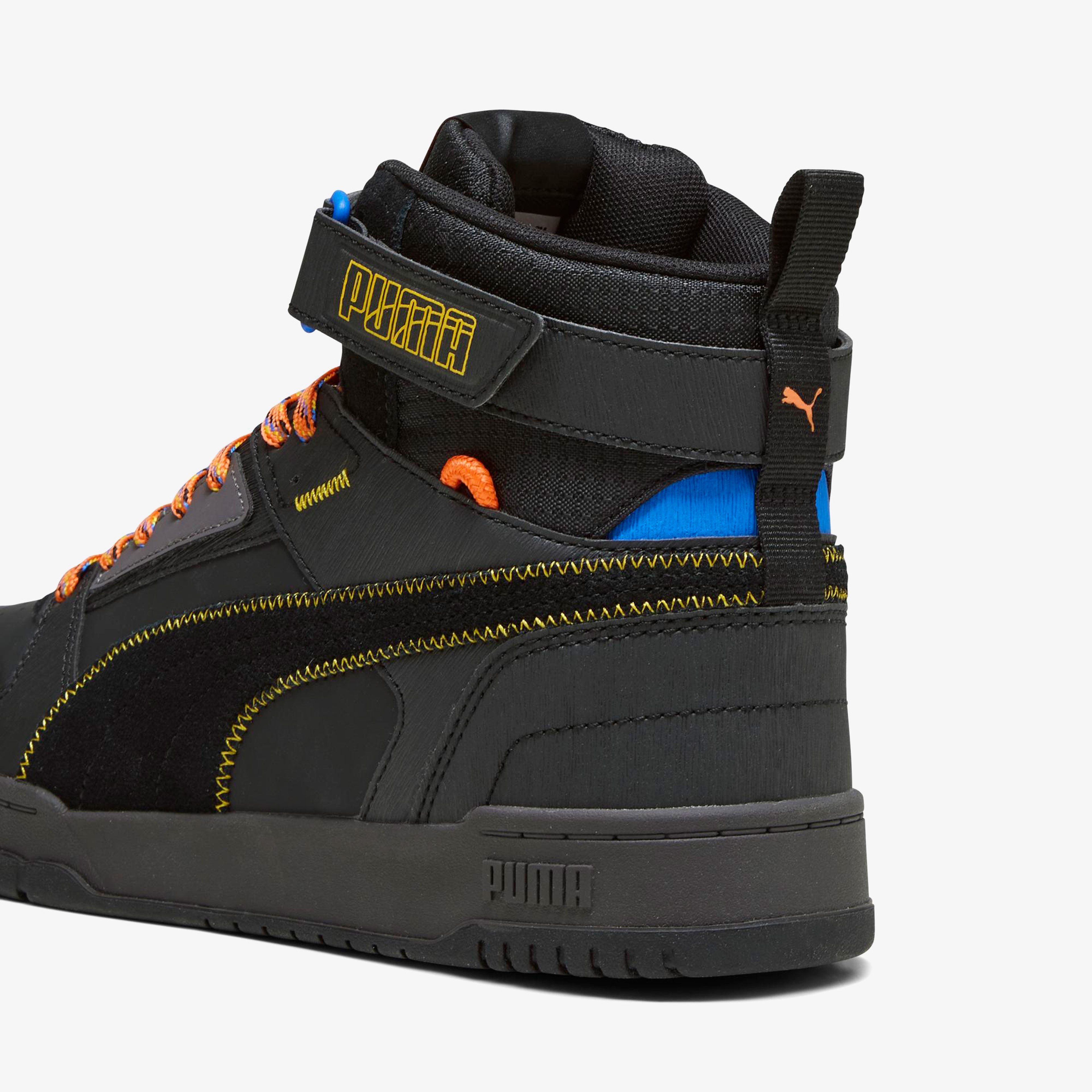 Puma Sportswaer Game Open Road Mid Erkek Siyah Günlük Spor Ayakkabı