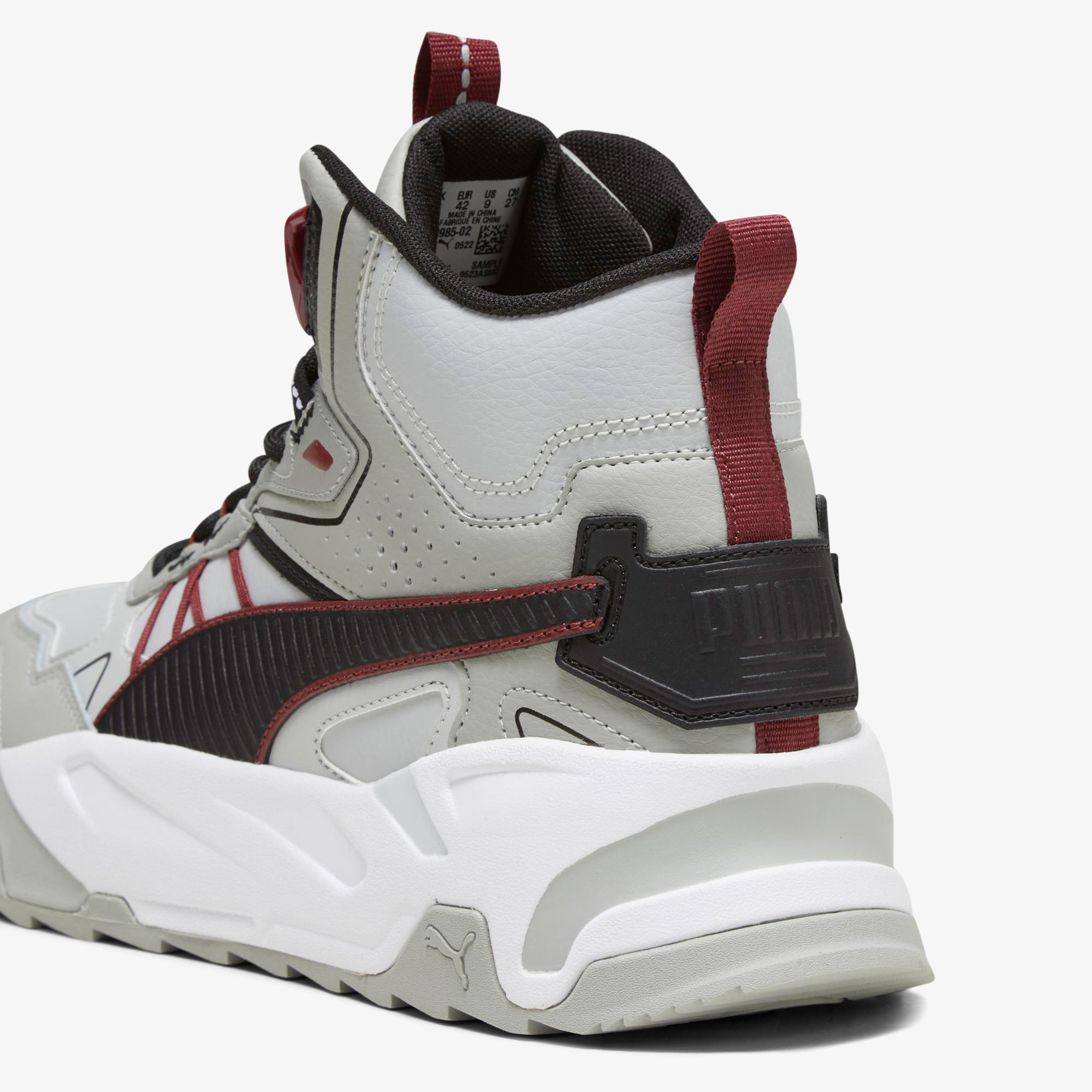 Puma Trinity Mid Erkek Beyaz Günlük Bot