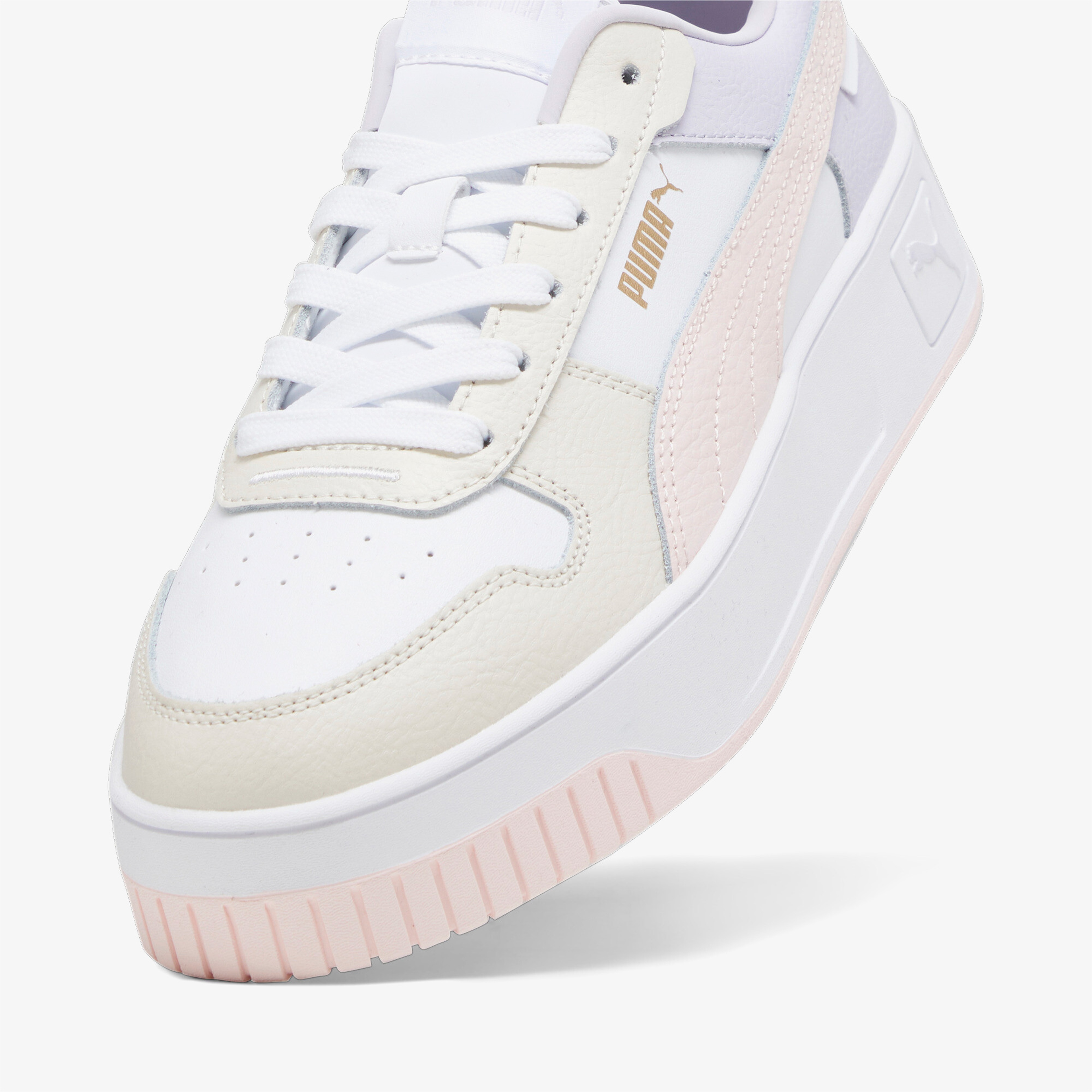 Puma Carina Street Frosty Kadın Beyaz Spor Ayakkabı