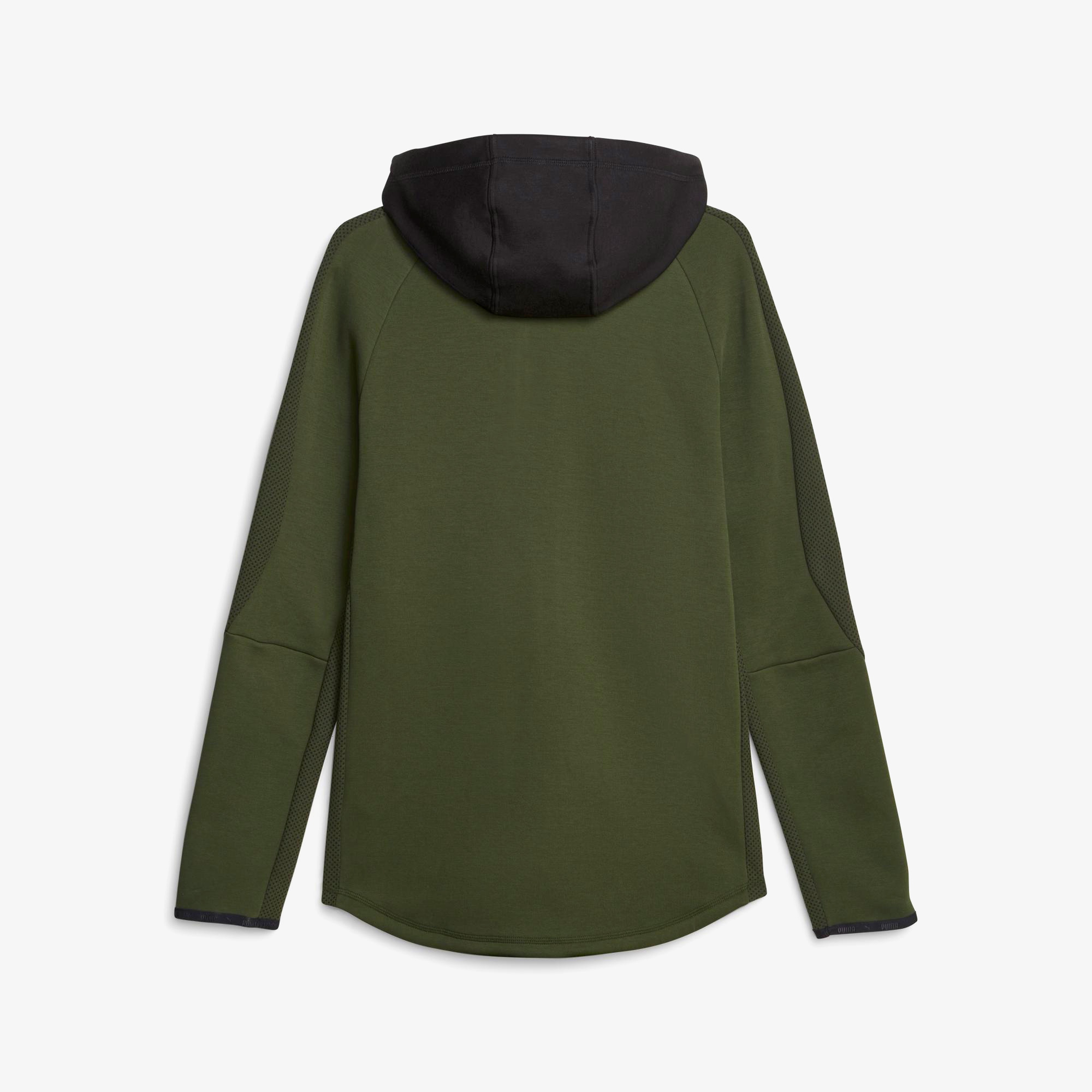 Puma Evostrıpe Full-Zıp Erkek Yeşil Günlük Sweatshirt