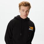 Market Morning Pick Up Mesh Erkek Siyah Hoodie