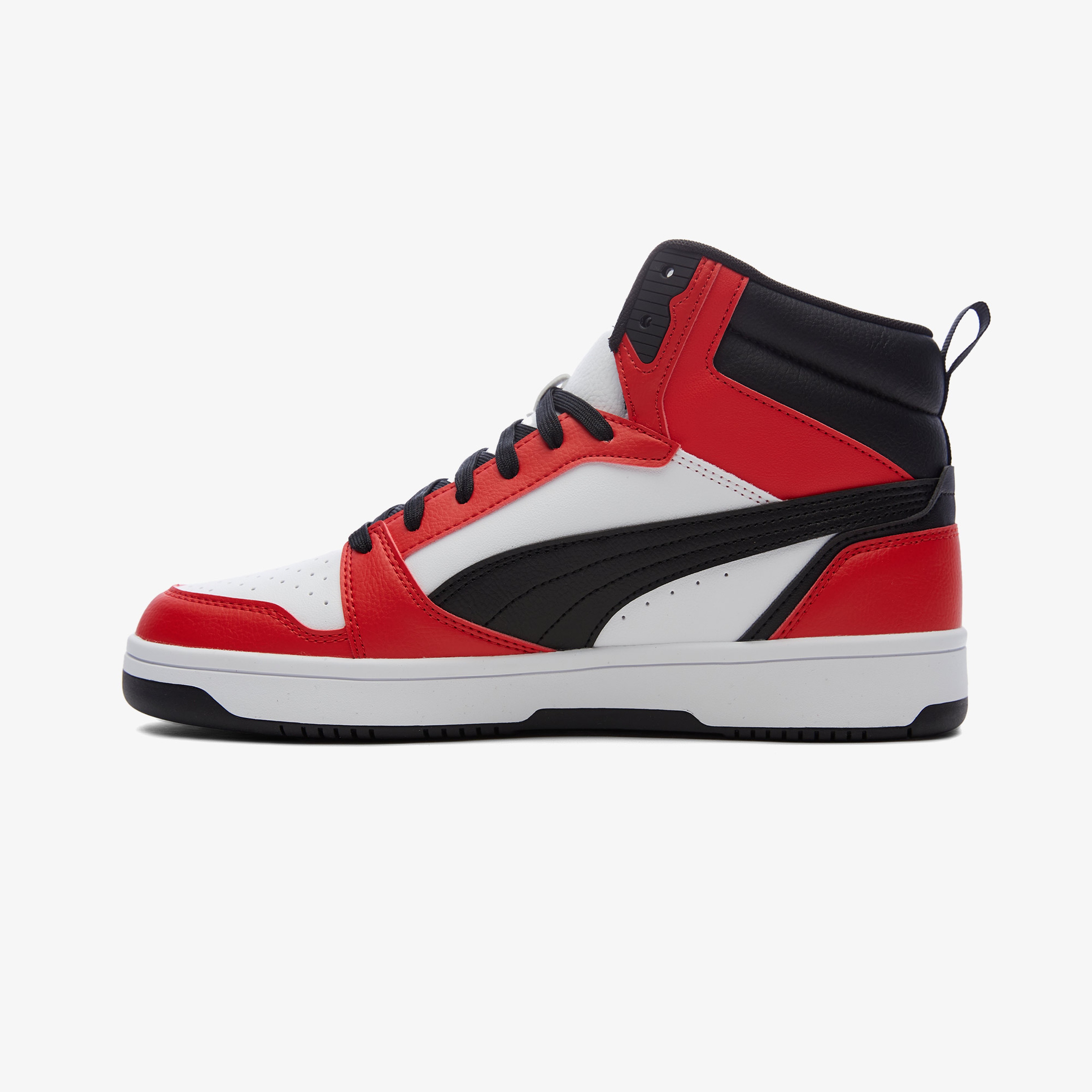 Puma Rebound V6 For All Erkek Kırmızı/Beyaz Spor Ayakkabı