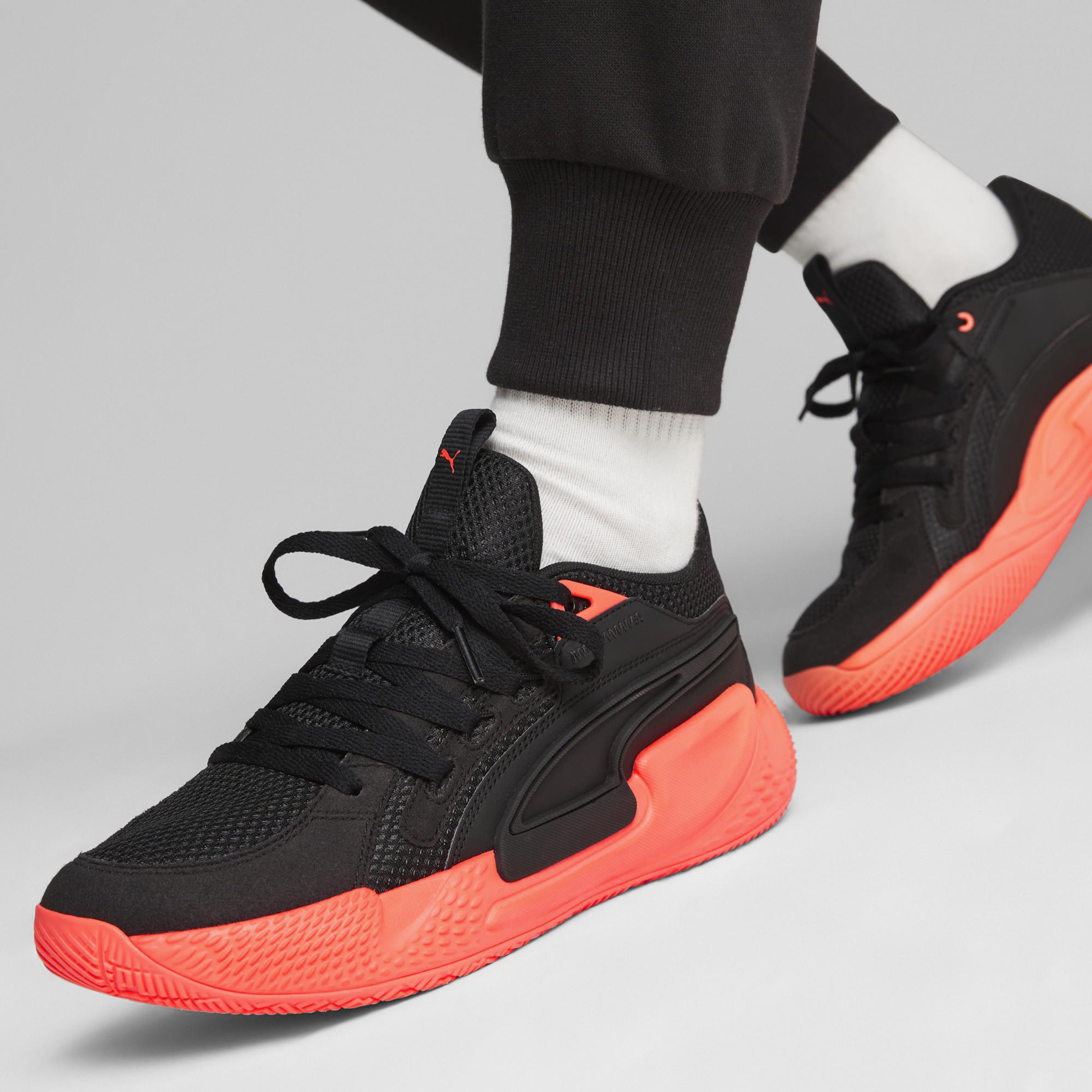 Puma Court Rider Erkek Siyah Spor Ayakkabı