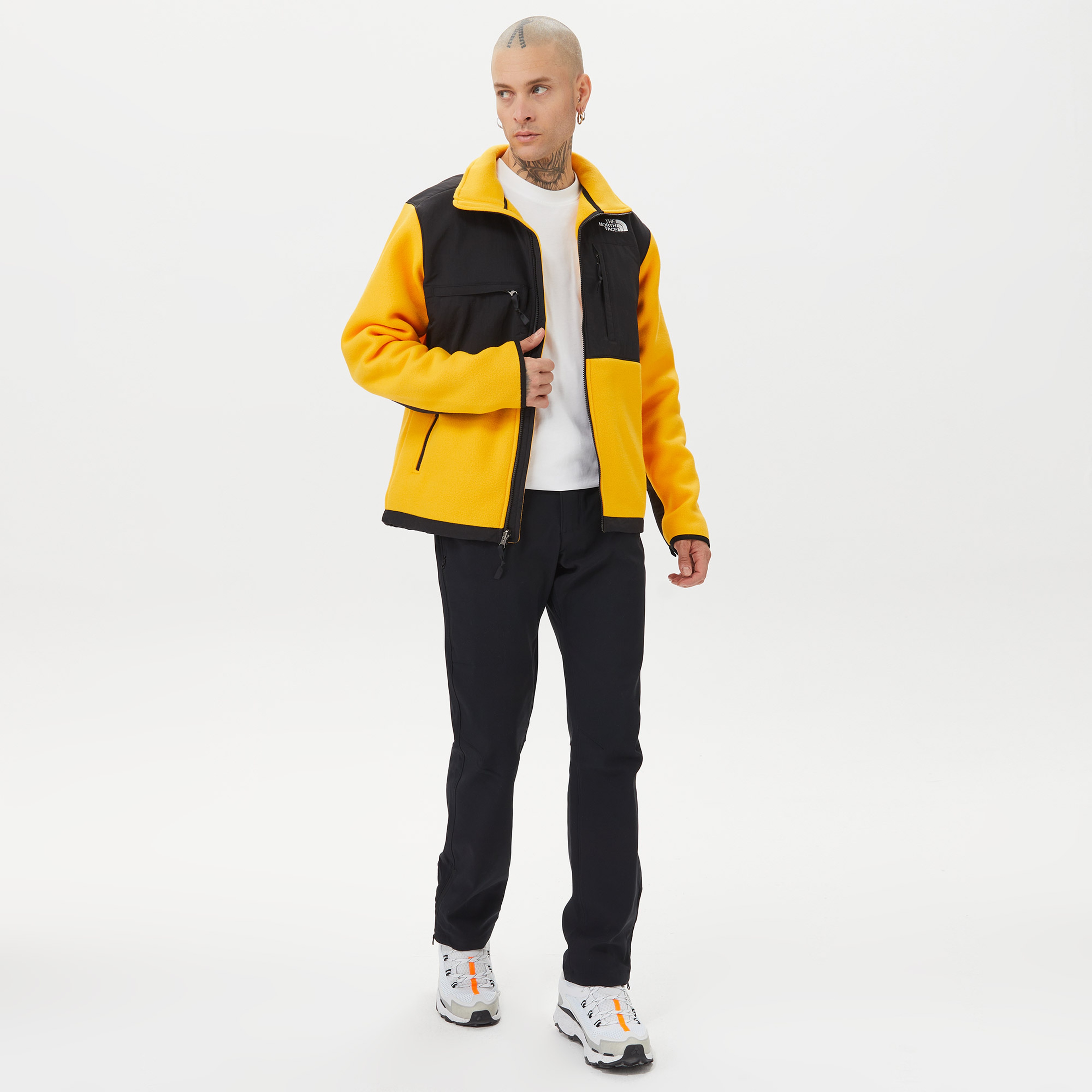 The North Face Denali Erkek Sarı Polar Mont