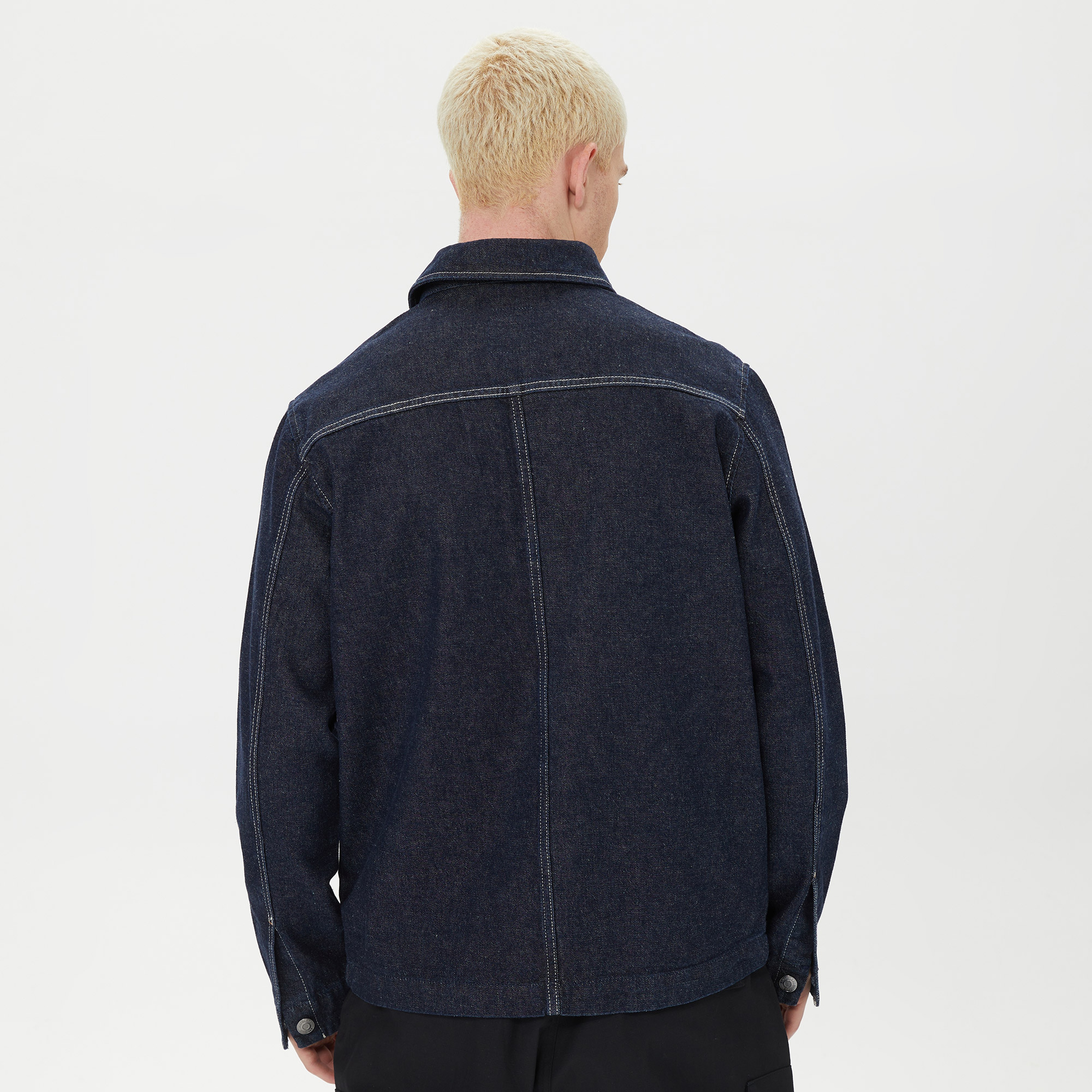 Timberland Kempshire Cotton Hemp Chore Erkek Jean Ceket