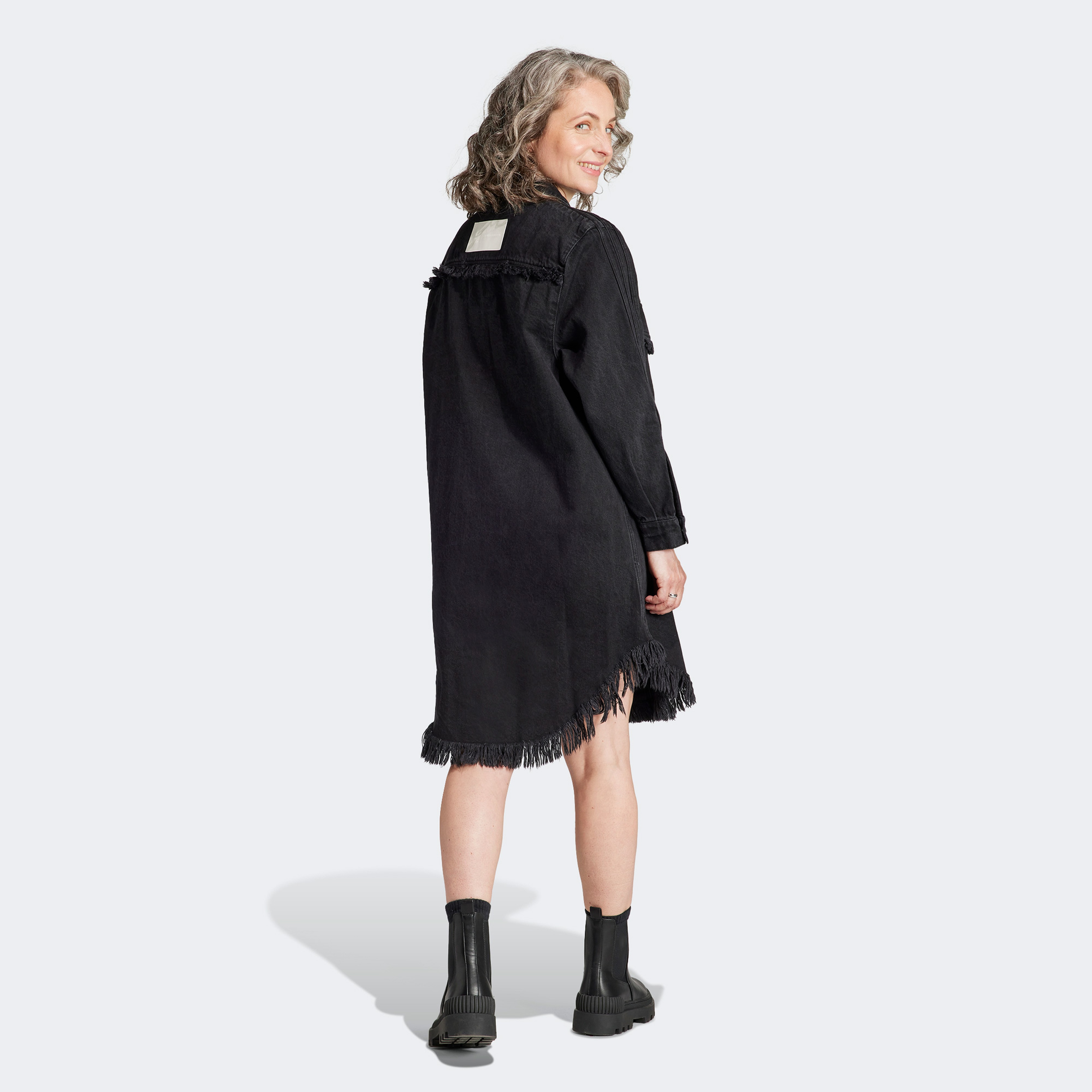 adidas DeniShrt Kadın Siyah Elbise