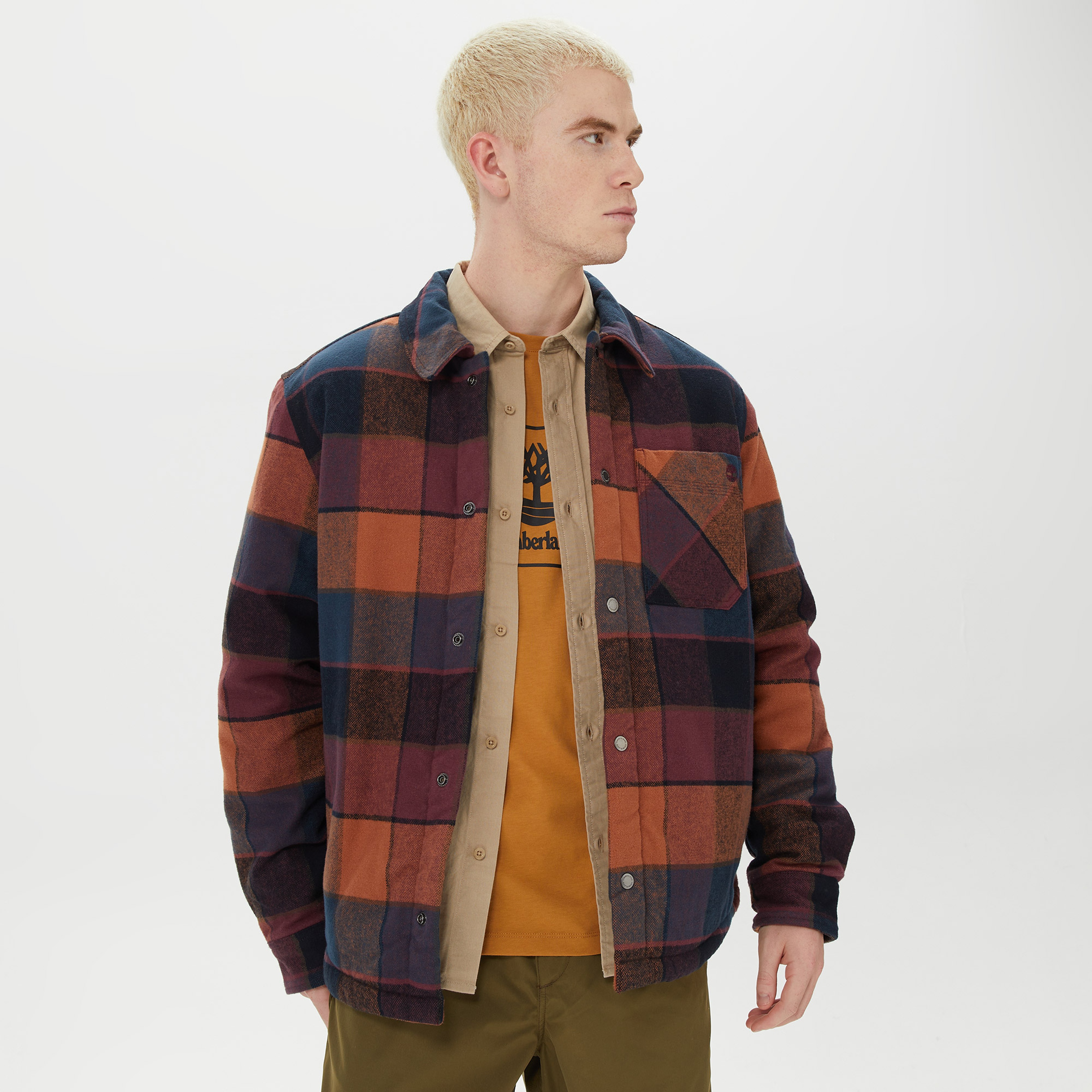 Timberland Sherpa Lined Erkek Kahverengi Gömlek