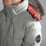 Napapijri 20-22 Puf L Erkek Gri Mont