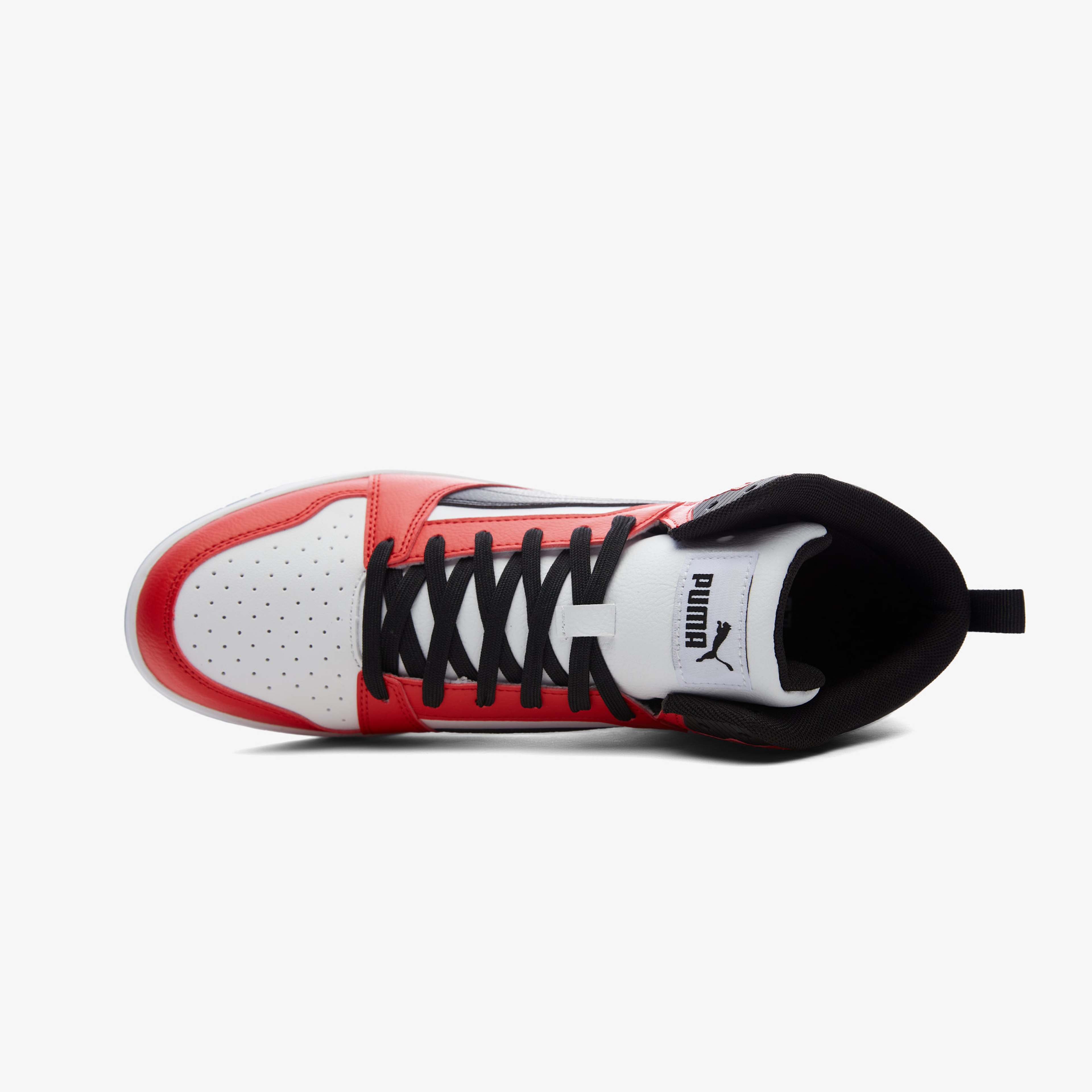 Puma Rebound V6 For All Erkek Kırmızı/Beyaz Spor Ayakkabı