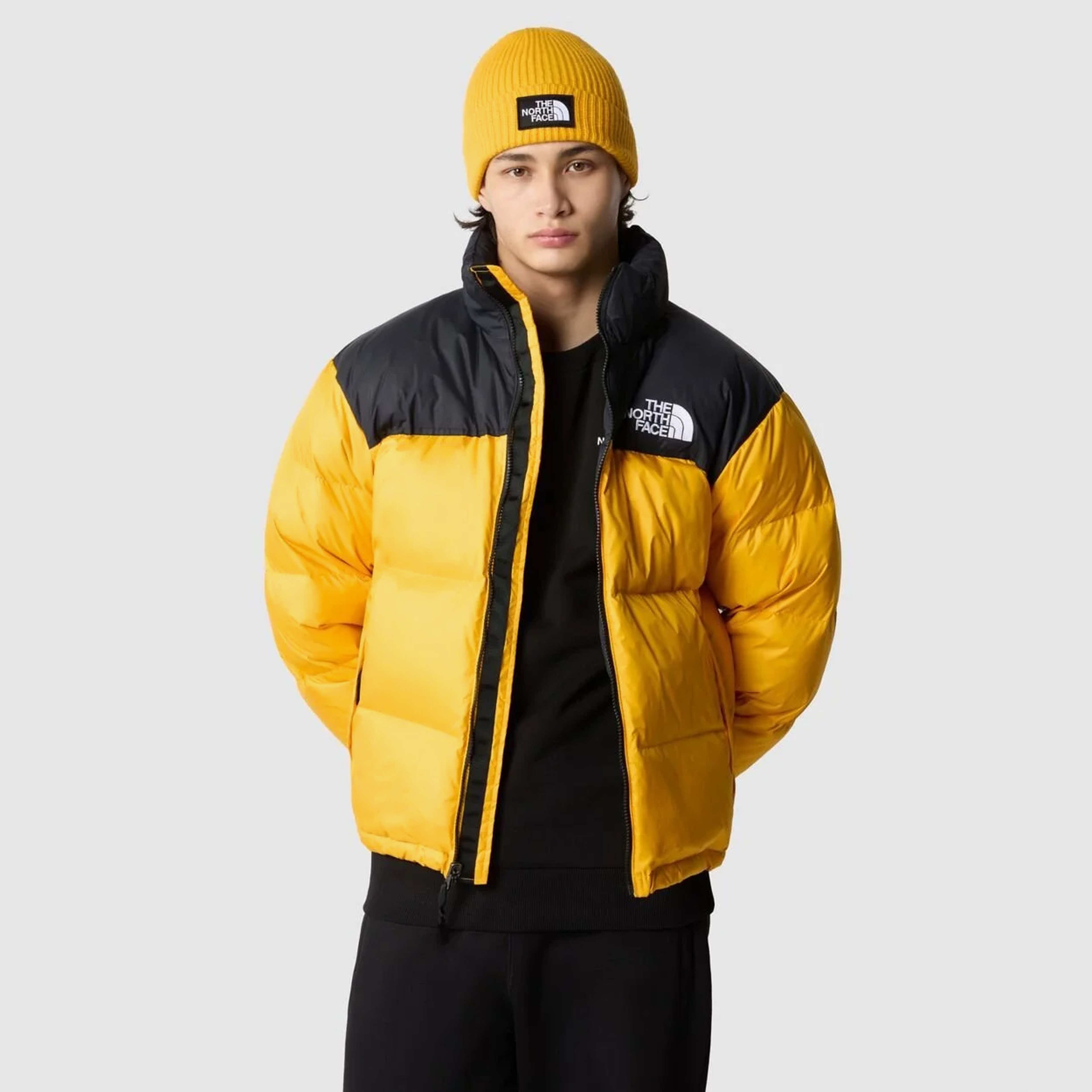 The North Face 1996 Retro Nuptse Erkek Sarı Mont