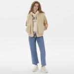 Rains Kofu Fleece Bomber Kadın Bej Yelek