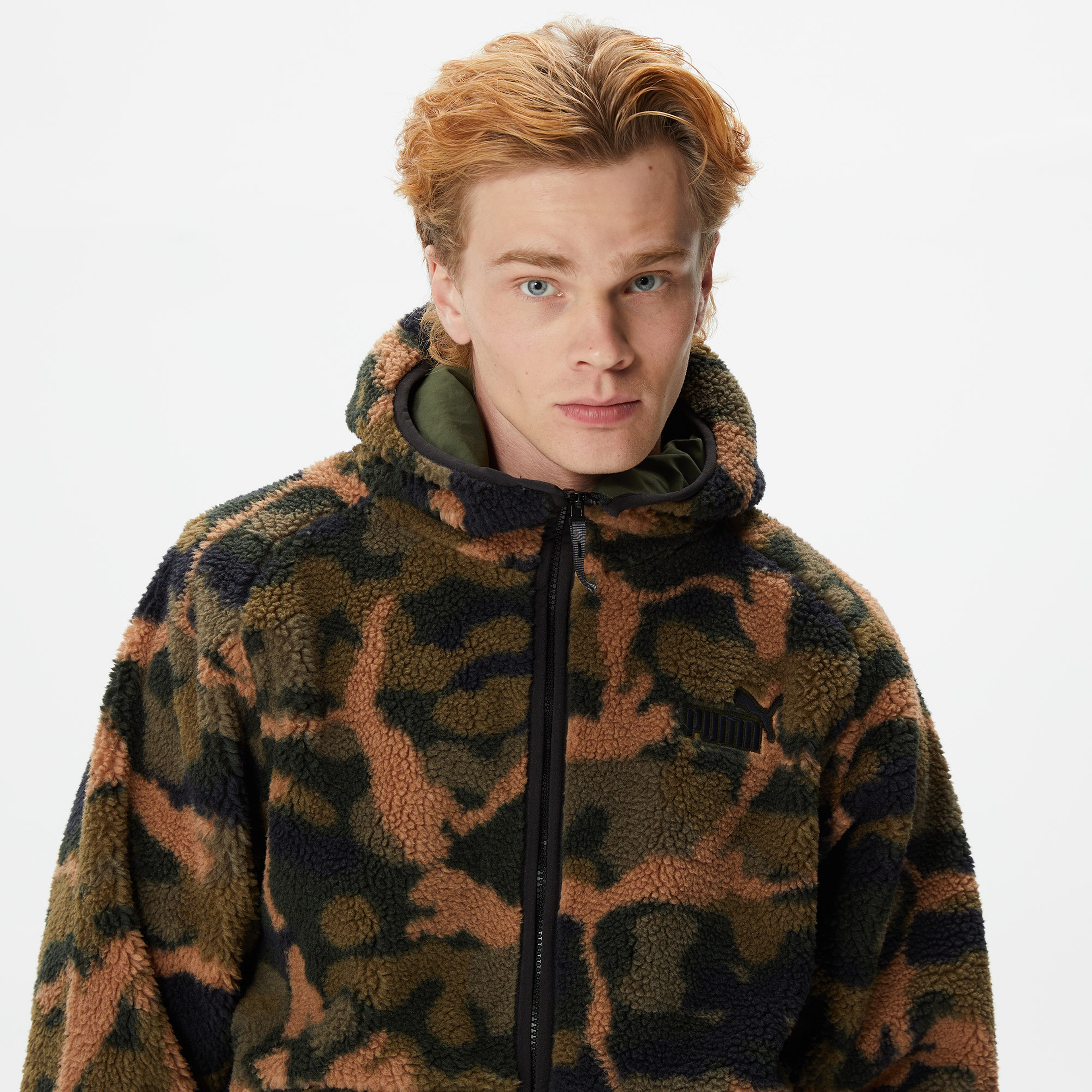 Puma Sherpa Erkek Haki Mont