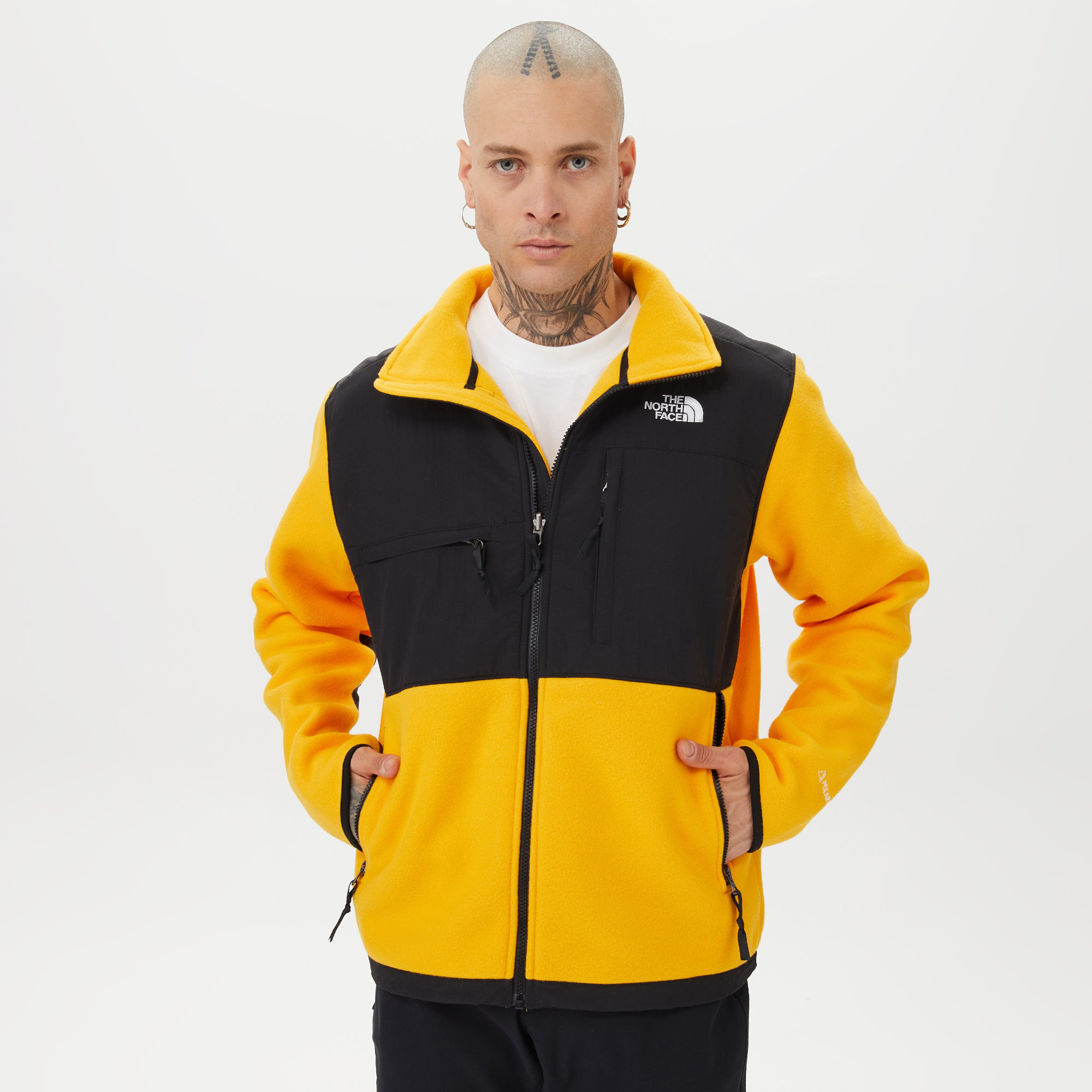 The North Face Denali Erkek Sarı Polar Mont