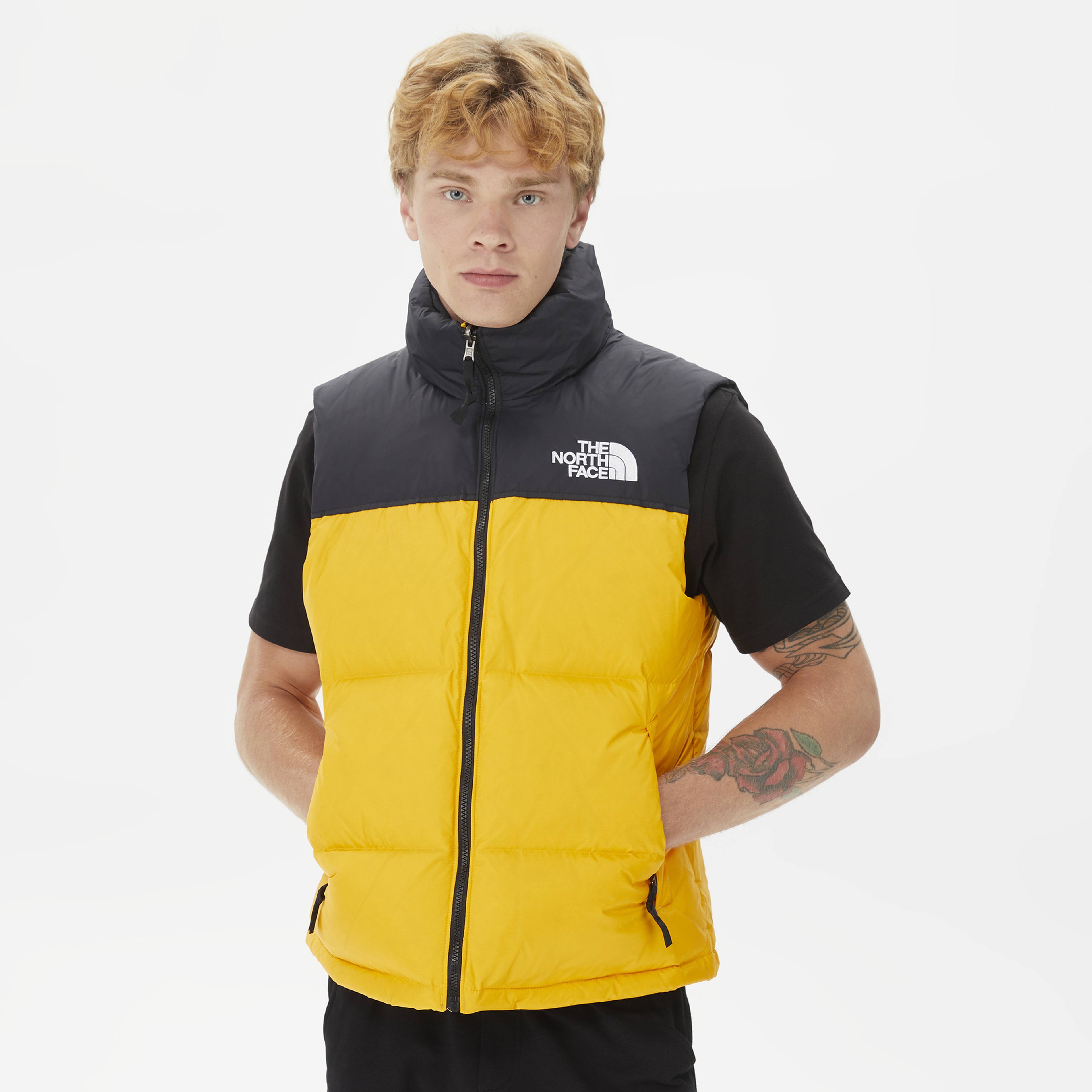 The North Face 1996 Retro Nuptse Erkek Sarı Yelek