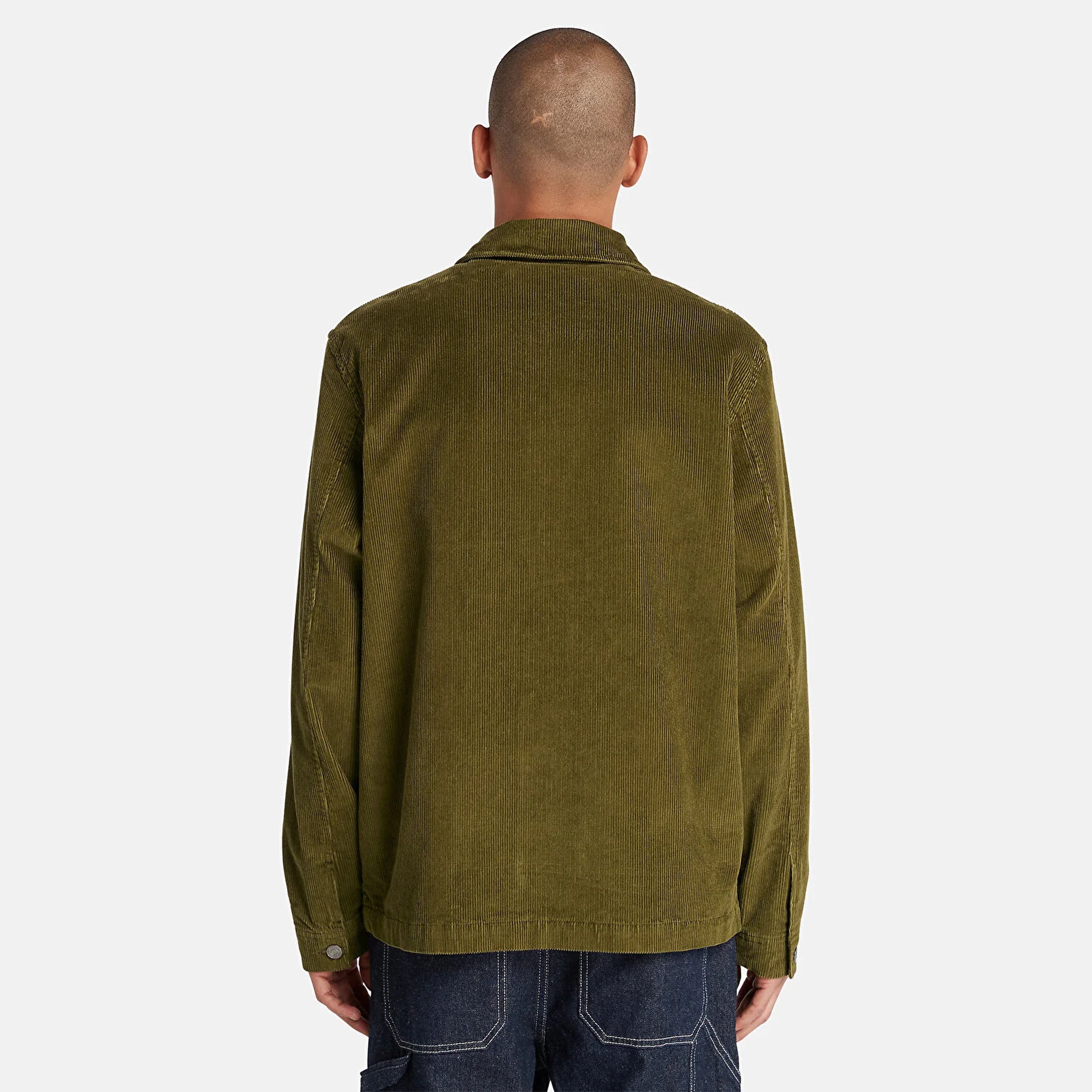 Timberland Kempshire Corduroy Chore Erkek Yeşil Ceket