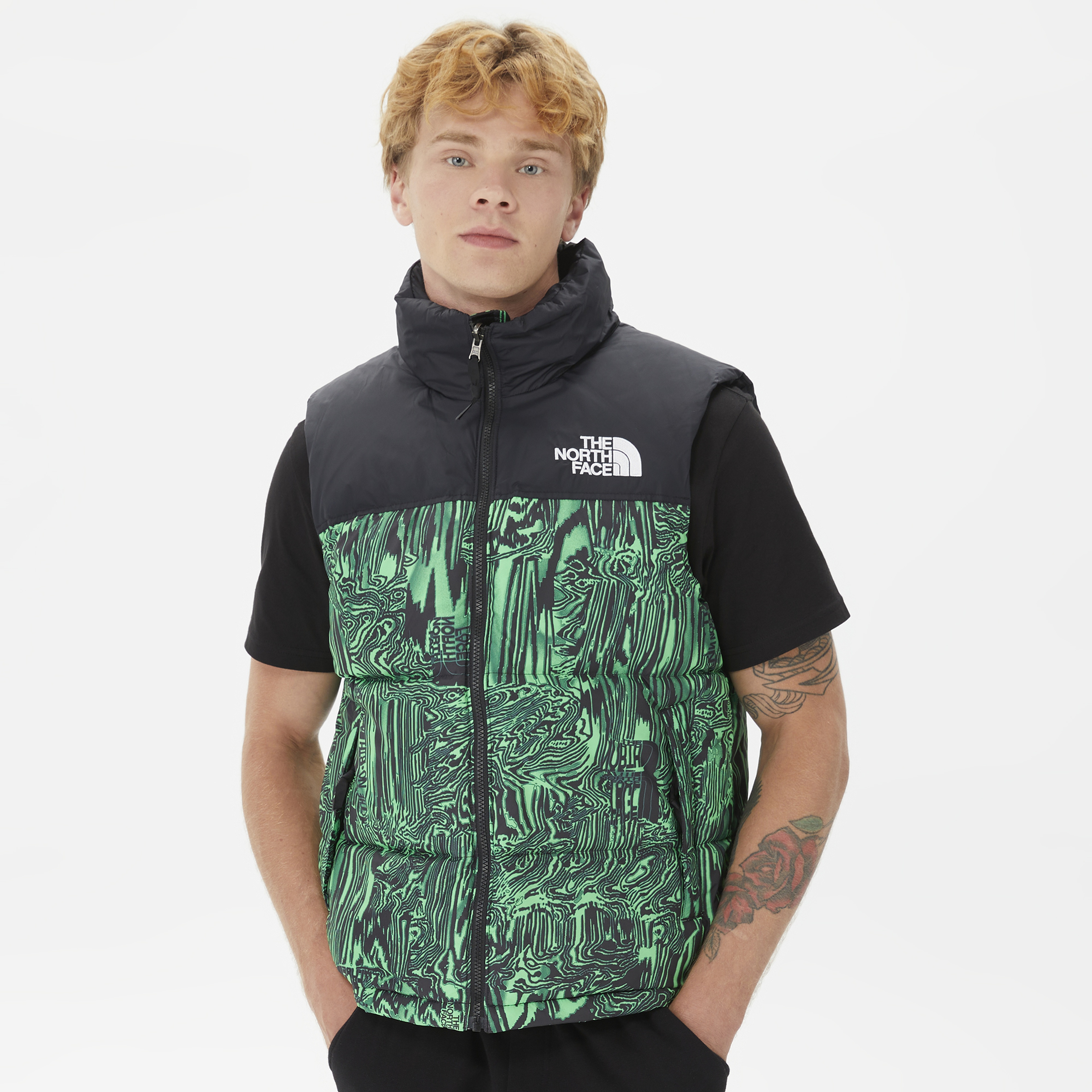 The North Face 1996 Retro Nuptse Erkek Yeşil Yelek