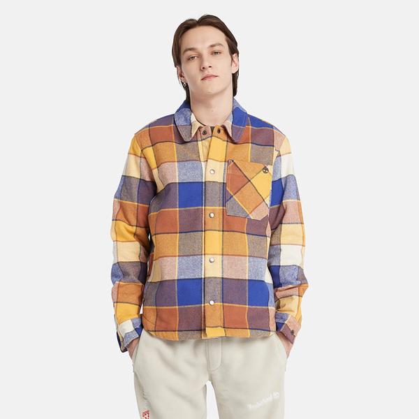 Timberland Sherpa Lined Erkek Sarı Gömlek