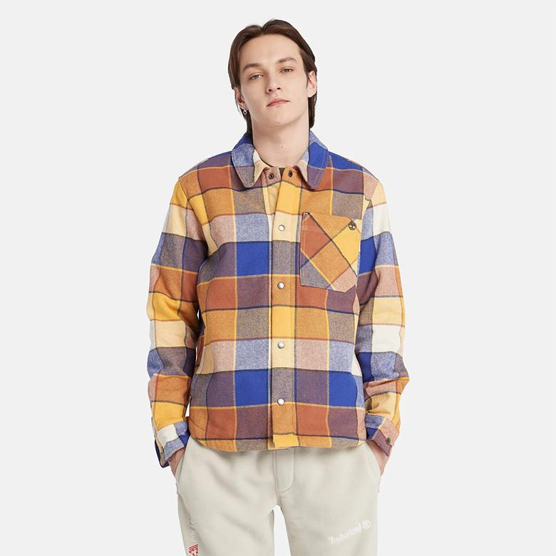 Timberland Sherpa Lined Erkek Sarı Gömlek