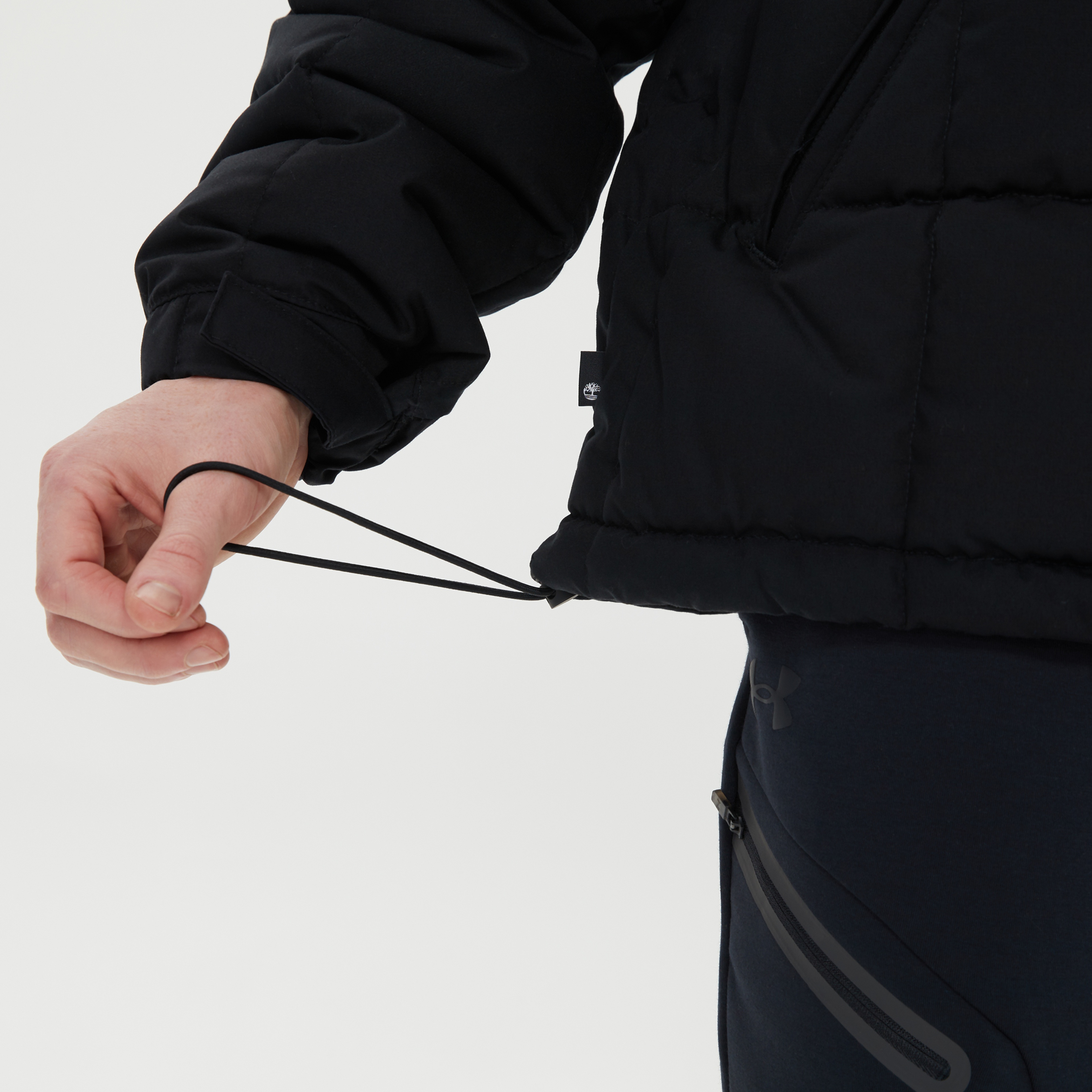 Timberland Pullover Erkek Siyah Puffer Ceket