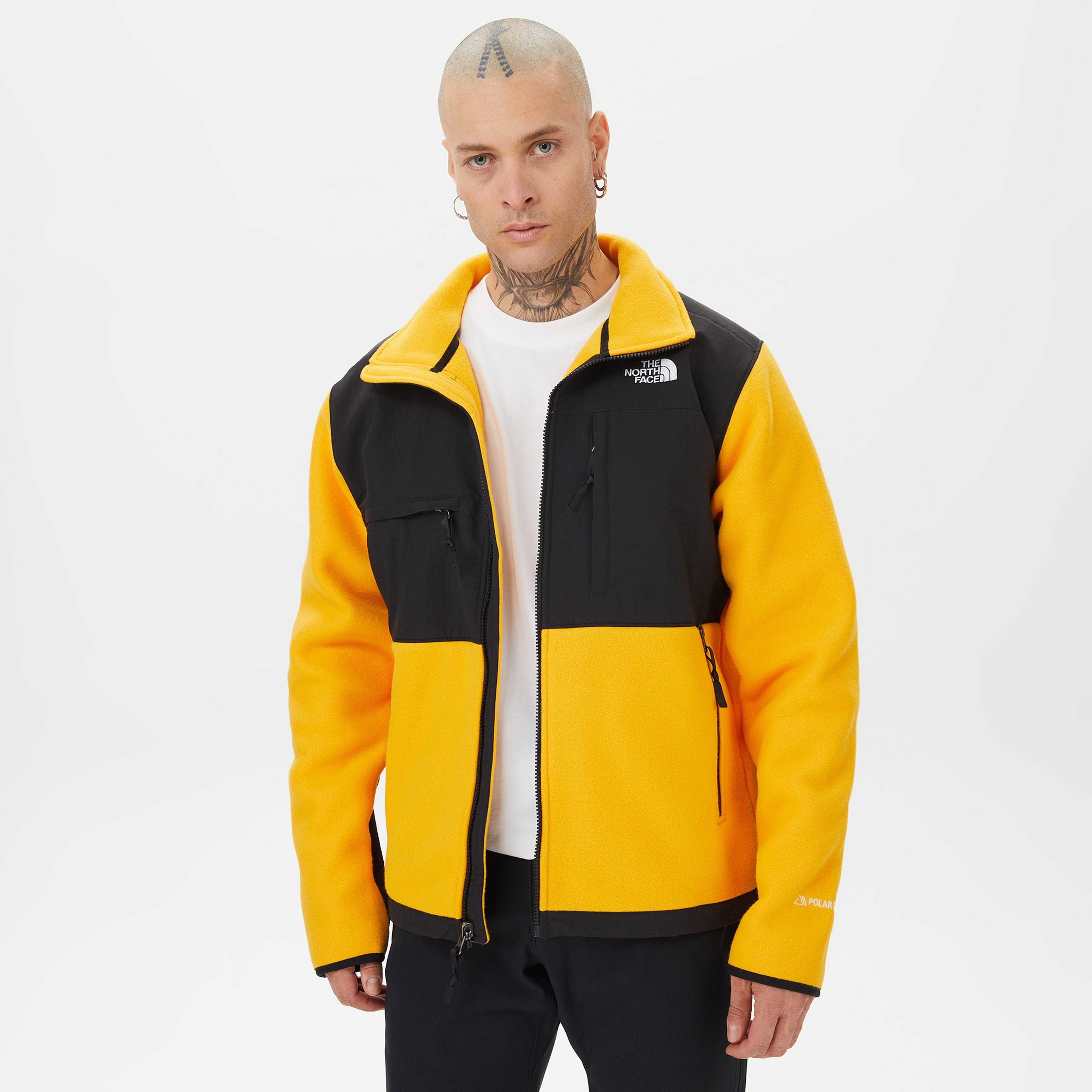 The North Face Denali Erkek Sarı Polar Mont