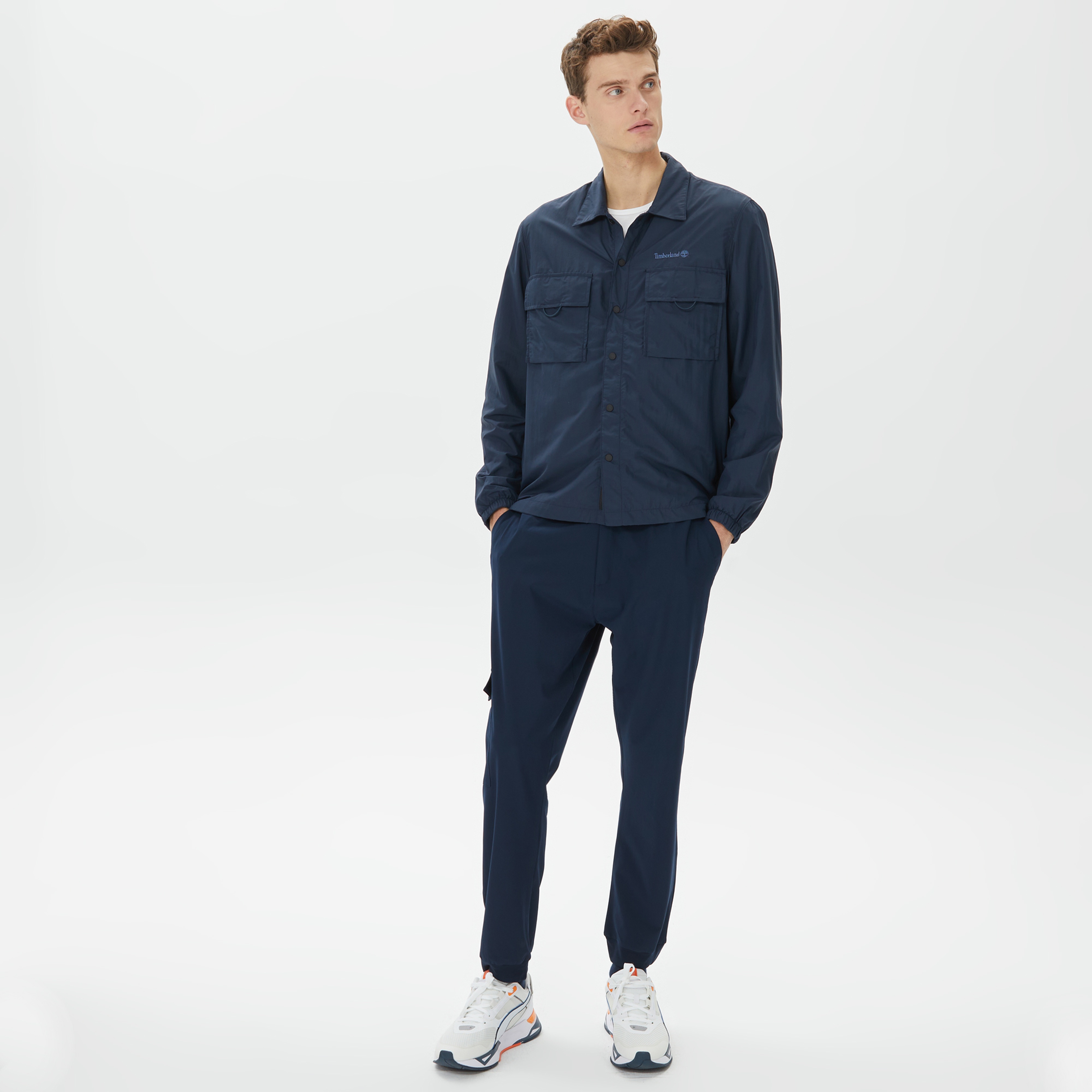 Timberland Su İtici Özellikli Erkek Lacivert Ceket