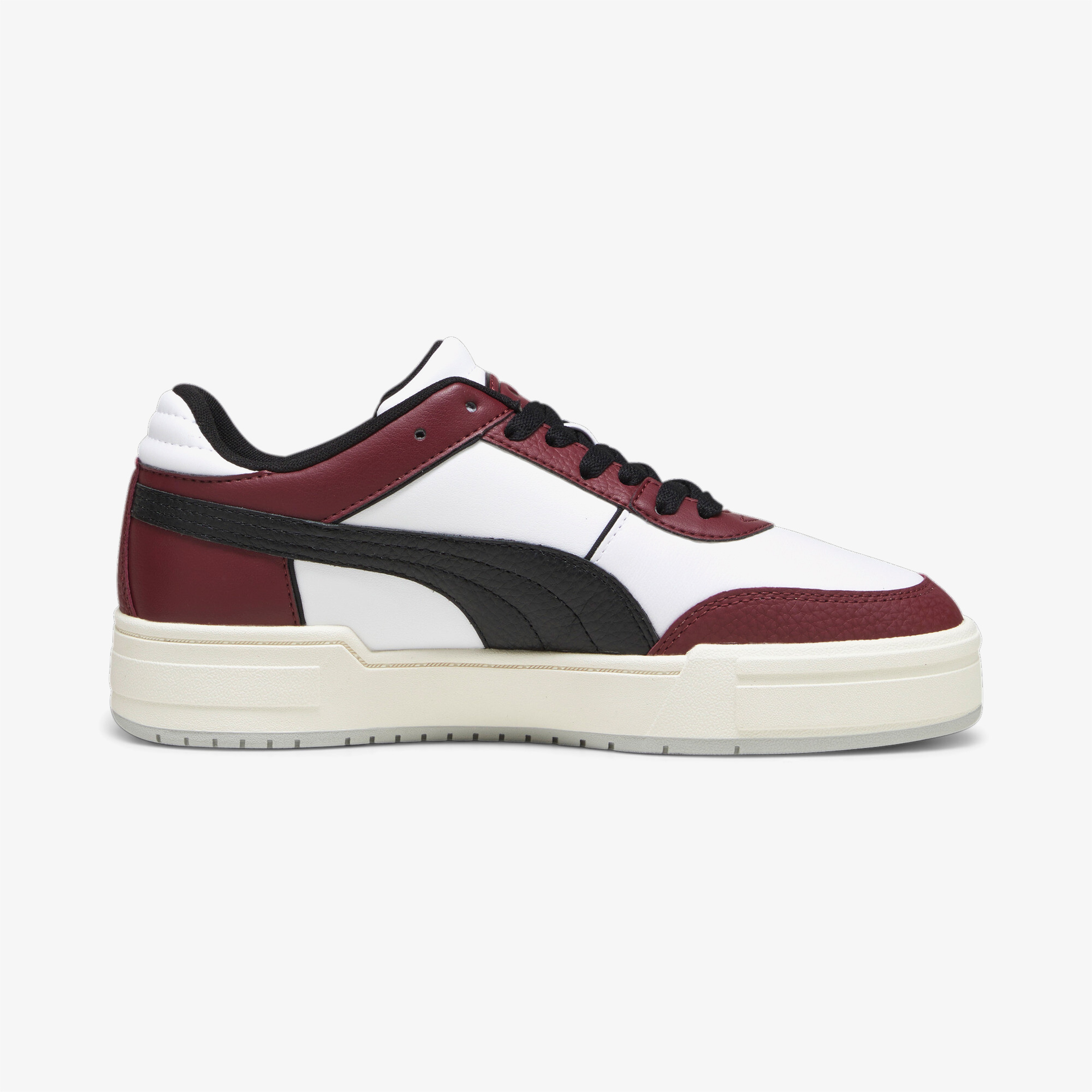 Puma Ca Pro Sport Lth Unisex Beyaz/Bordo Spor Ayakkabı