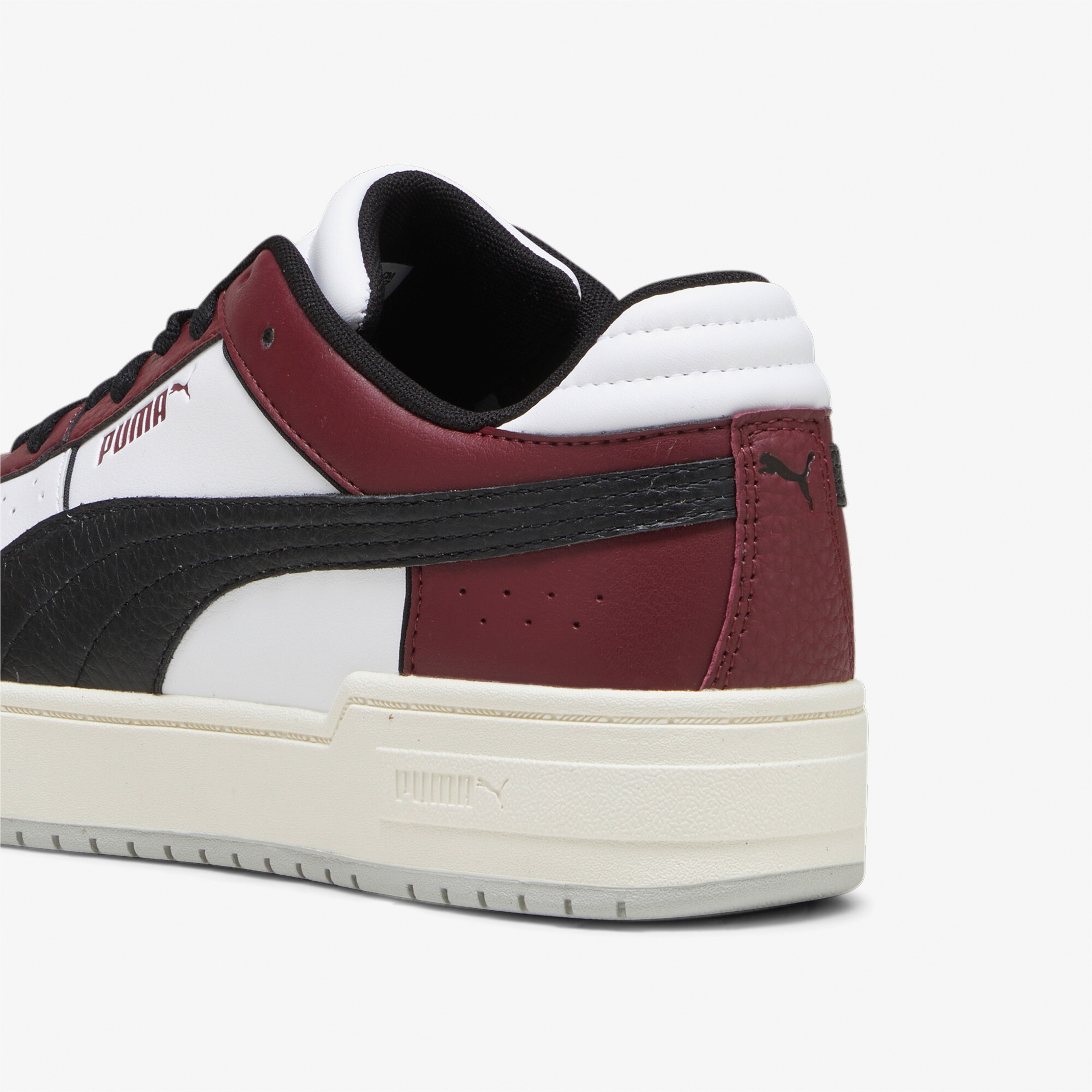 Puma Ca Pro Sport Lth Unisex Beyaz/Bordo Spor Ayakkabı