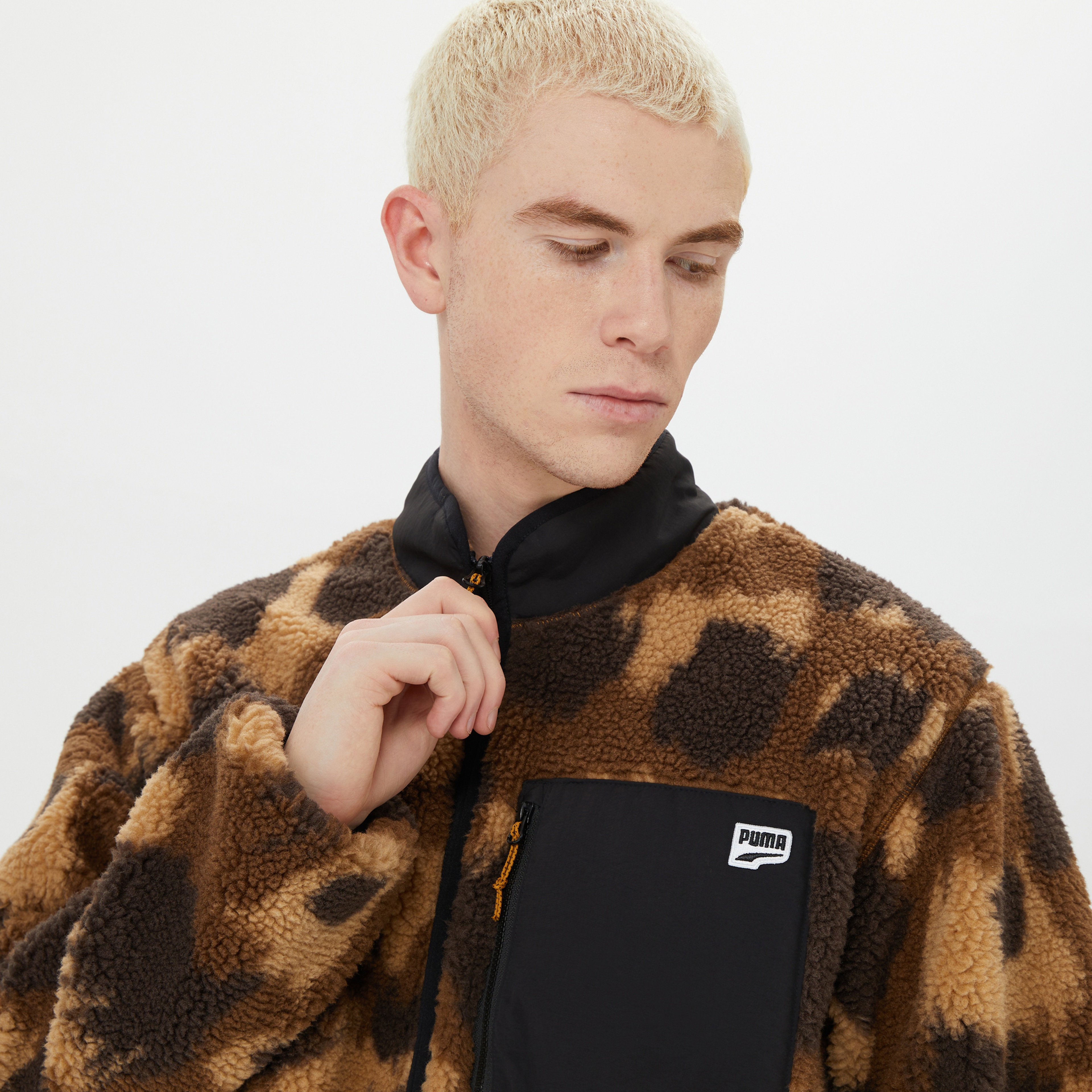 Puma Downtown Erkek Siyah Ceket