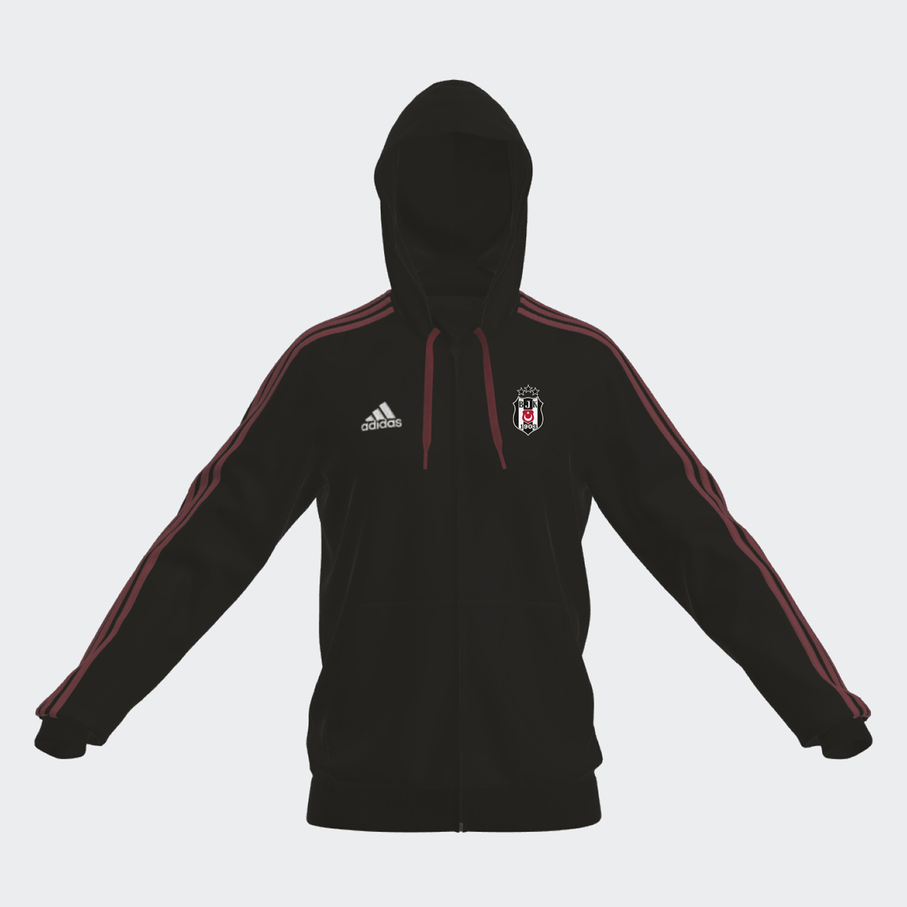 adidas Beşiktaş Erkek Siyah Günlük Sweatshirt