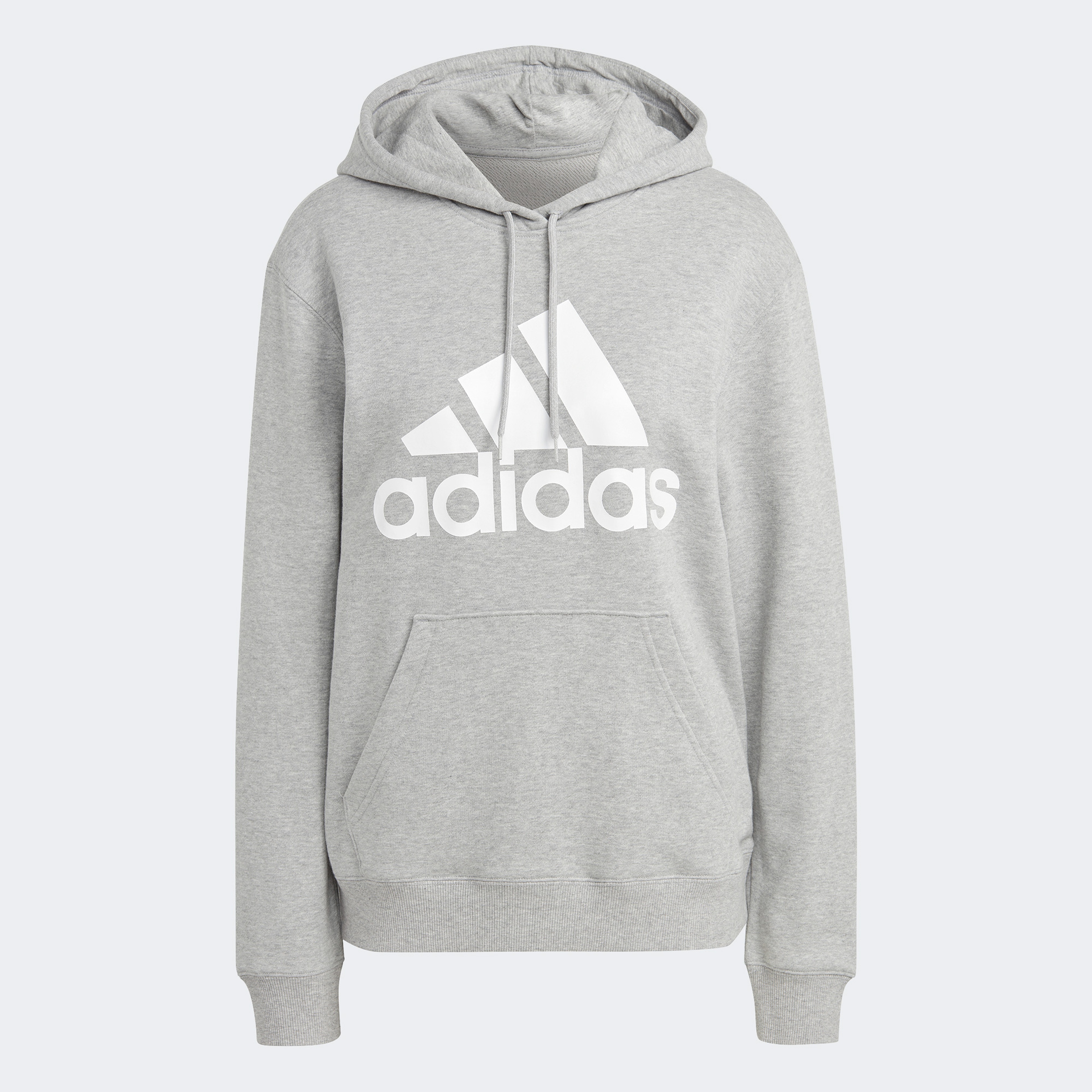 adidas Big Logo Kadın Gri Günlük Sweatshirt
