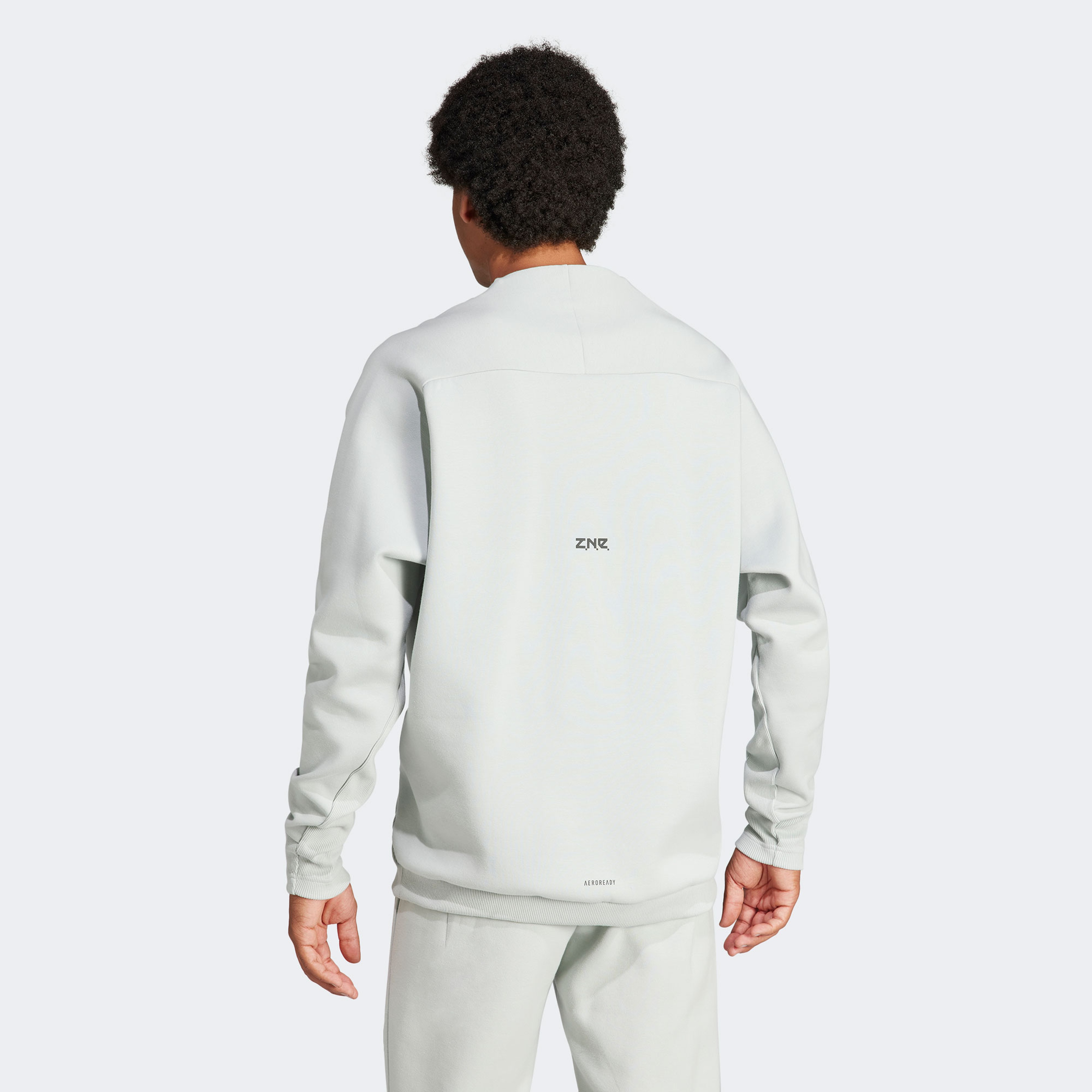 adidas Z.N.E. Premium Erkek Gri Günlük Sweatshirt