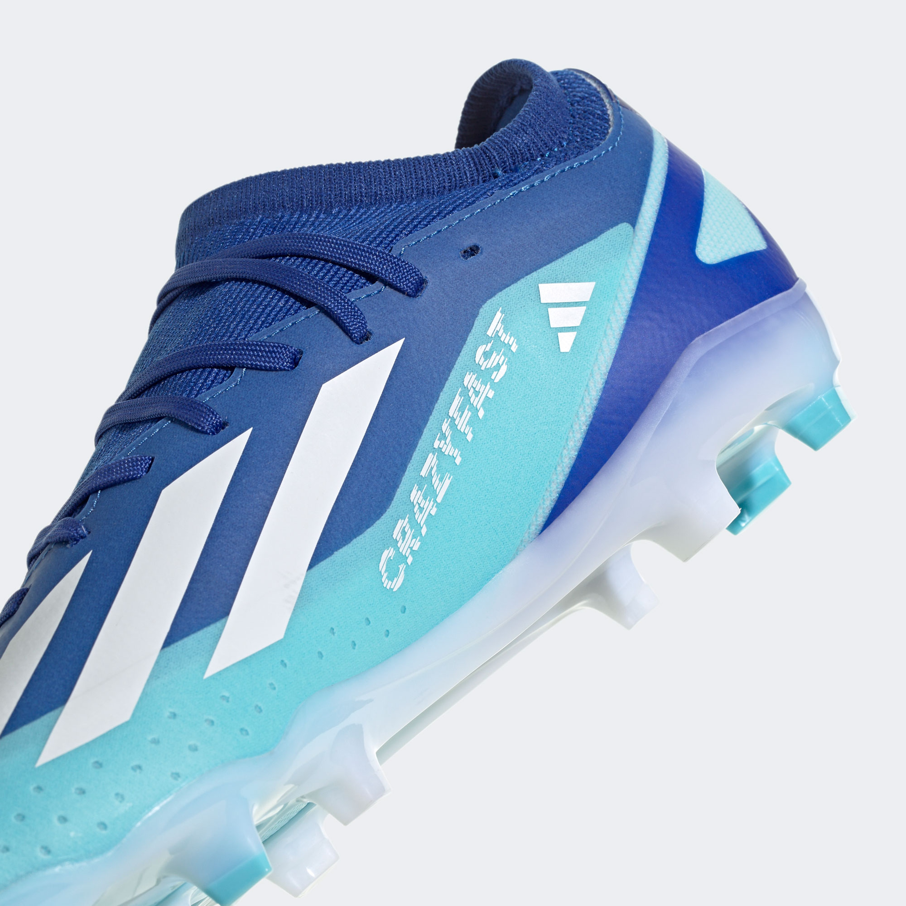 Adidas X Crazyfast.3 Firm Ground Erkek Mavi Çim Saha Kramponu46