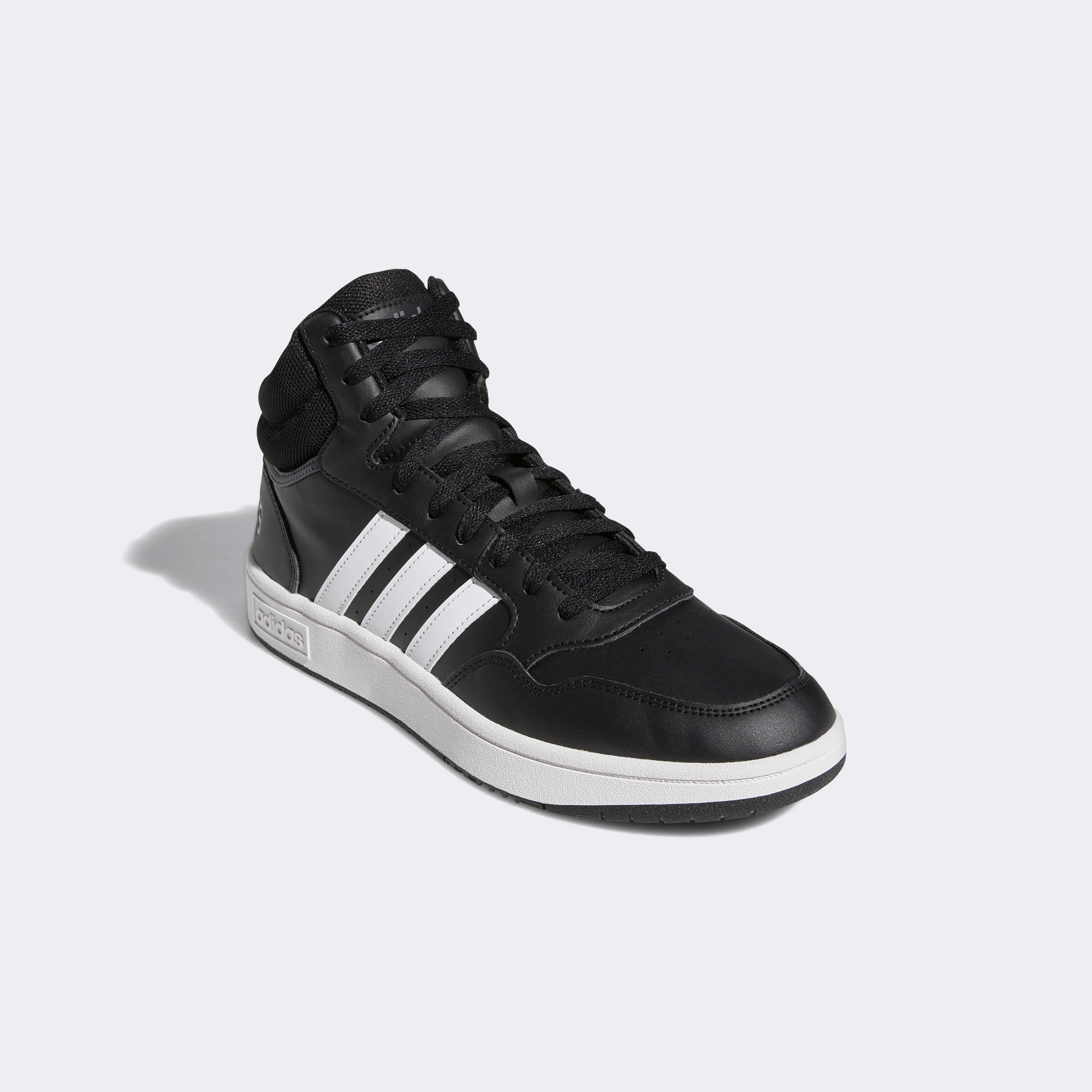 Adidas Hoops 3.0 Mid Classic Vintage Erkek Siyah Günlük Spor Ayakkabı