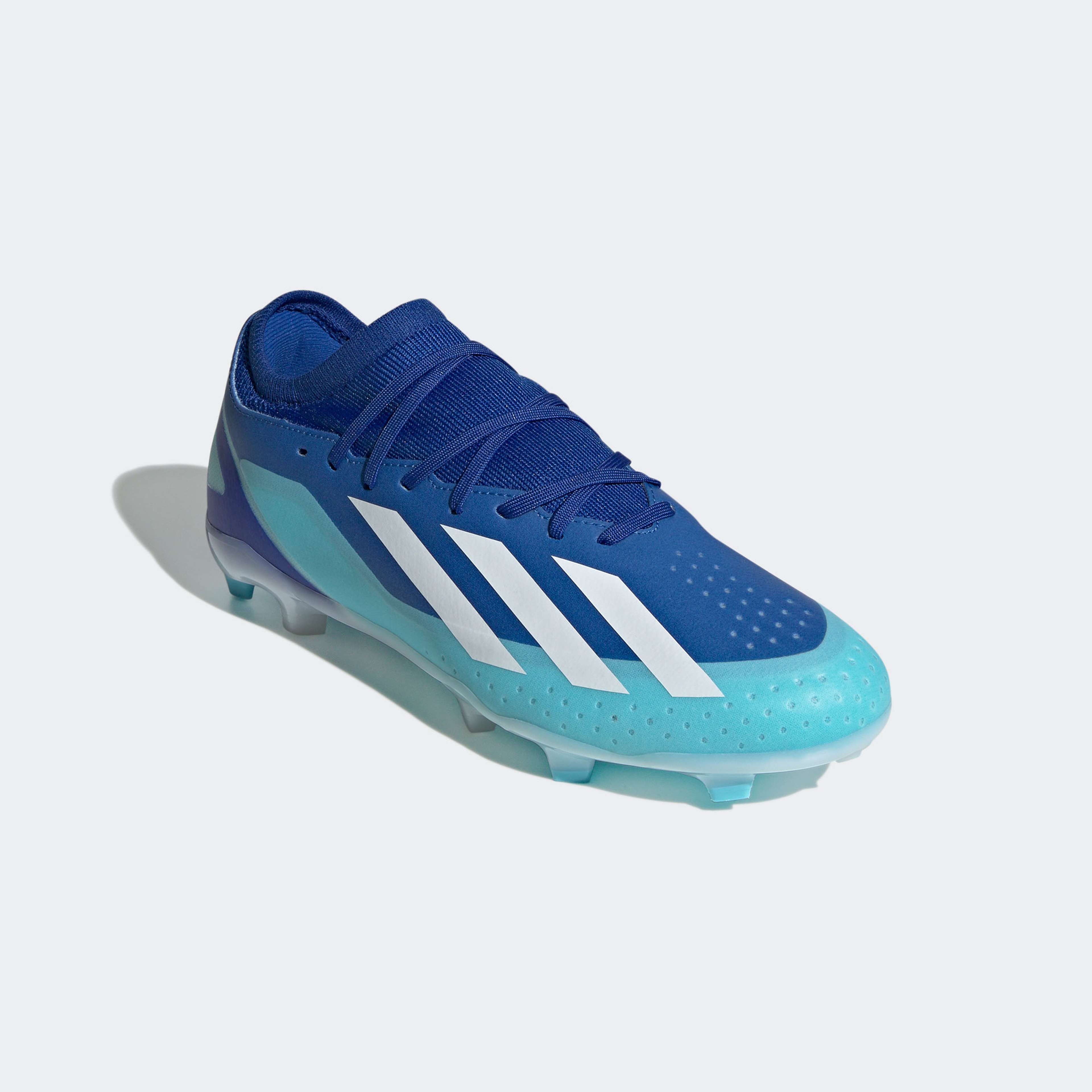 Adidas X Crazyfast.3 Firm Ground Erkek Mavi Çim Saha Kramponu46