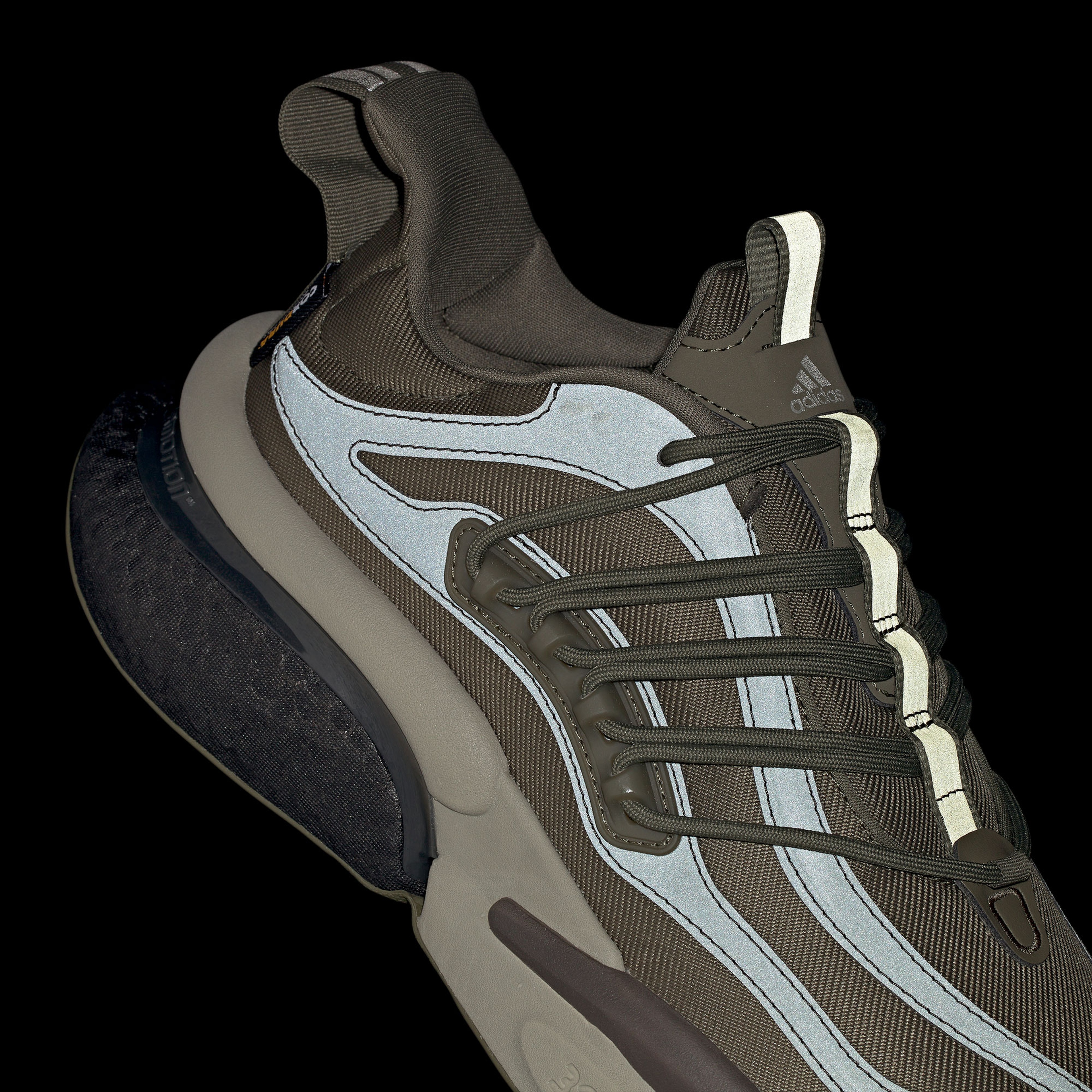 Adidas Alphaboost V1 Erkek Yeşil Günlük Spor Ayakkabı