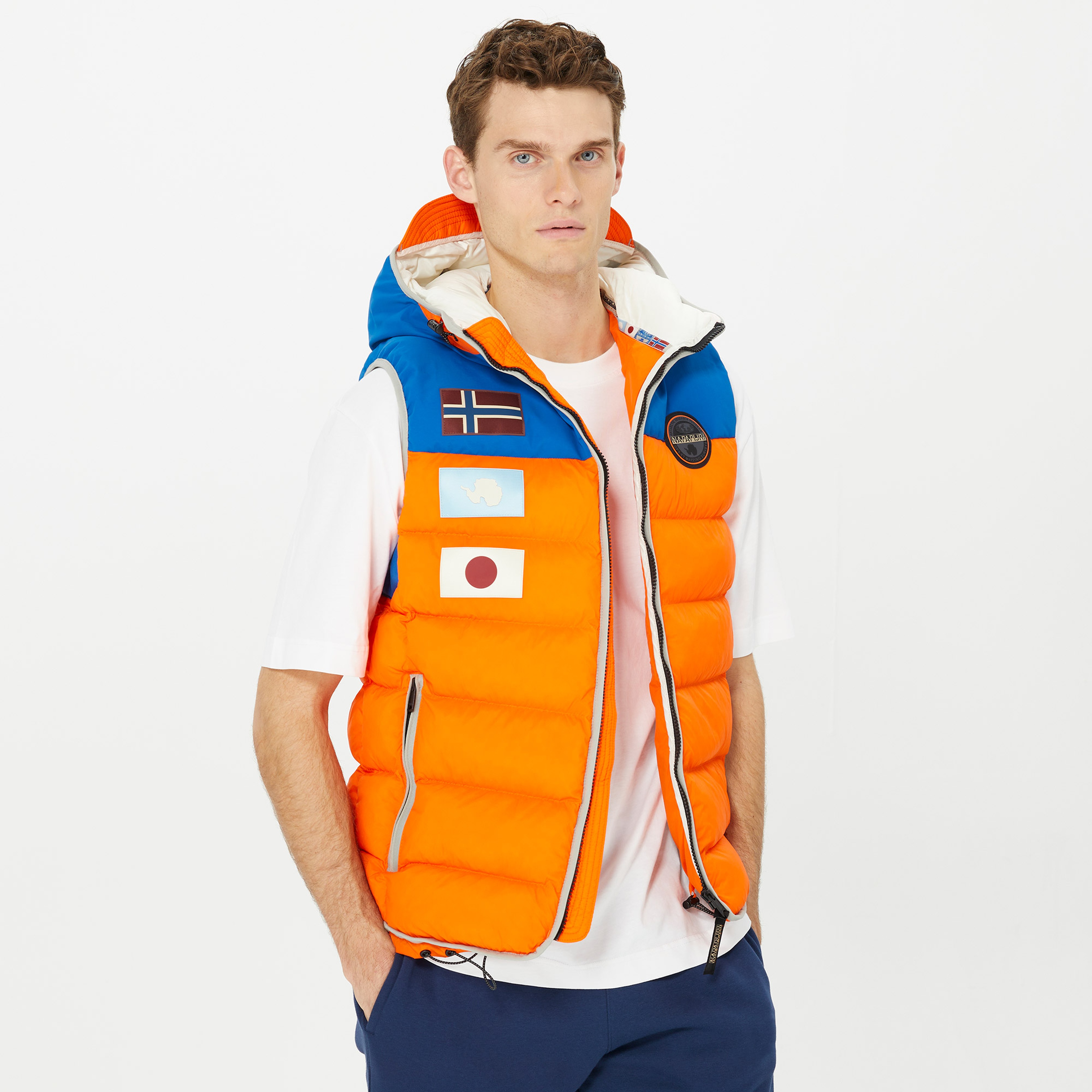 Napapijri A-Shackleton V Erkek Turuncu Mont