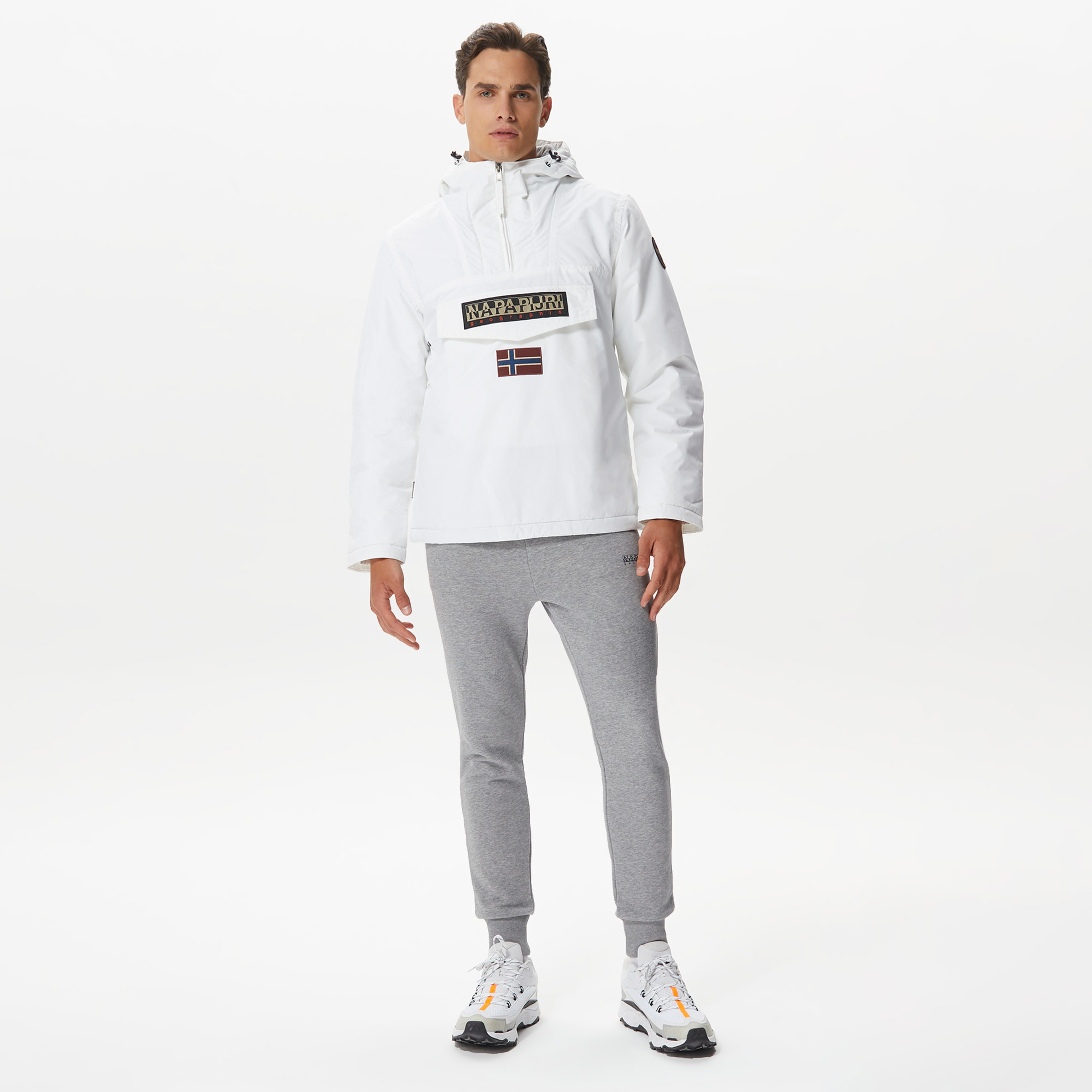 Napapijri Rainforest Winter 3 Erkek Beyaz Mont