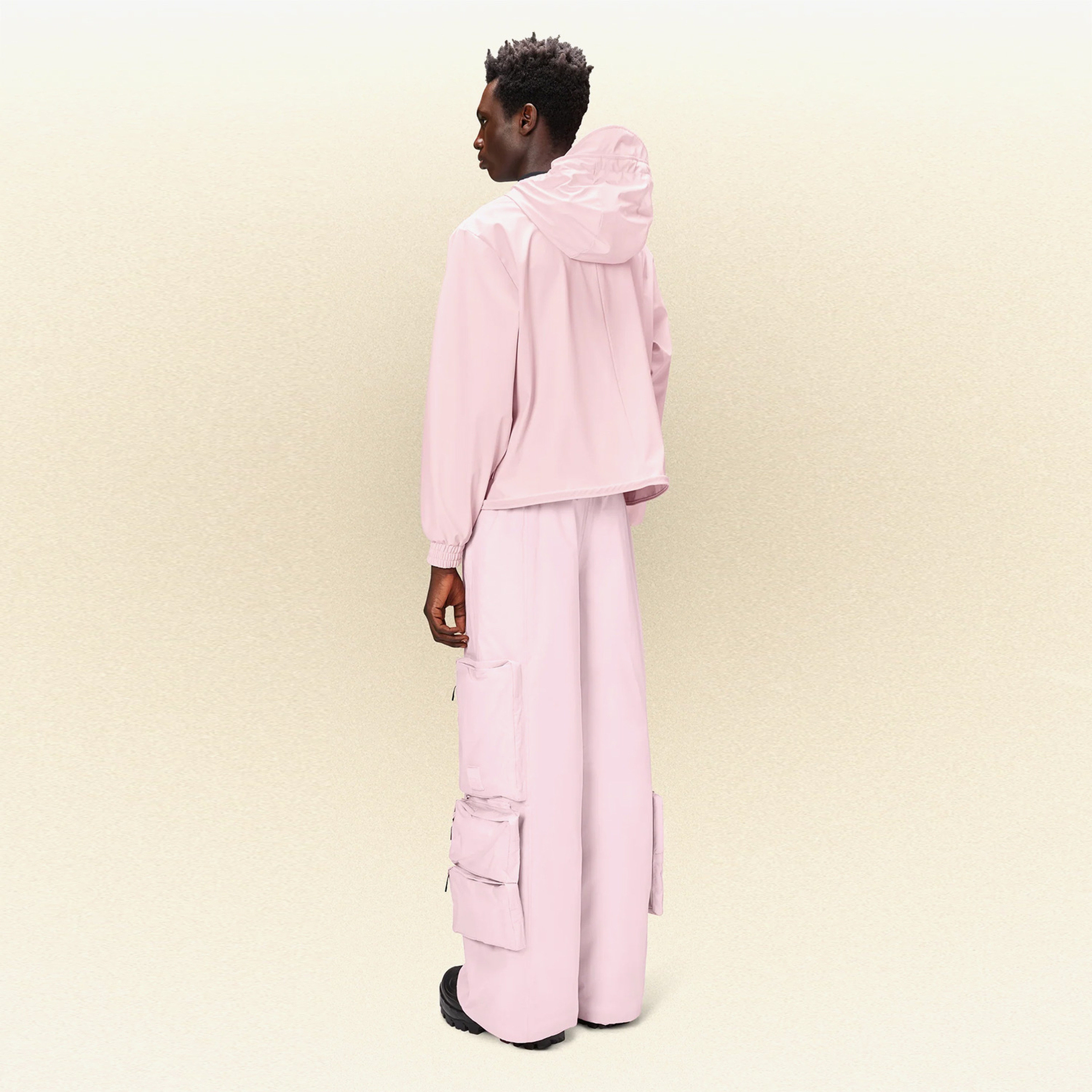 Rains String W3 Unisex Pembe Yağmurluk