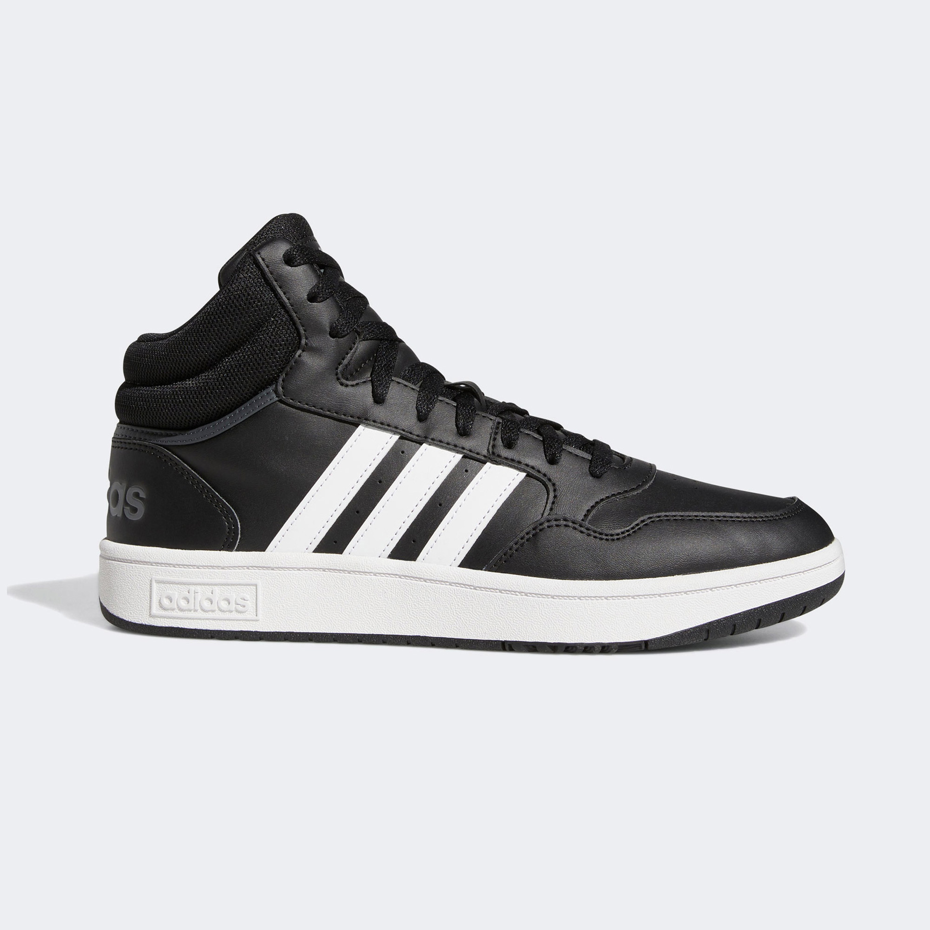 Adidas Hoops 3.0 Mid Classic Vintage Erkek Siyah Günlük Spor Ayakkabı