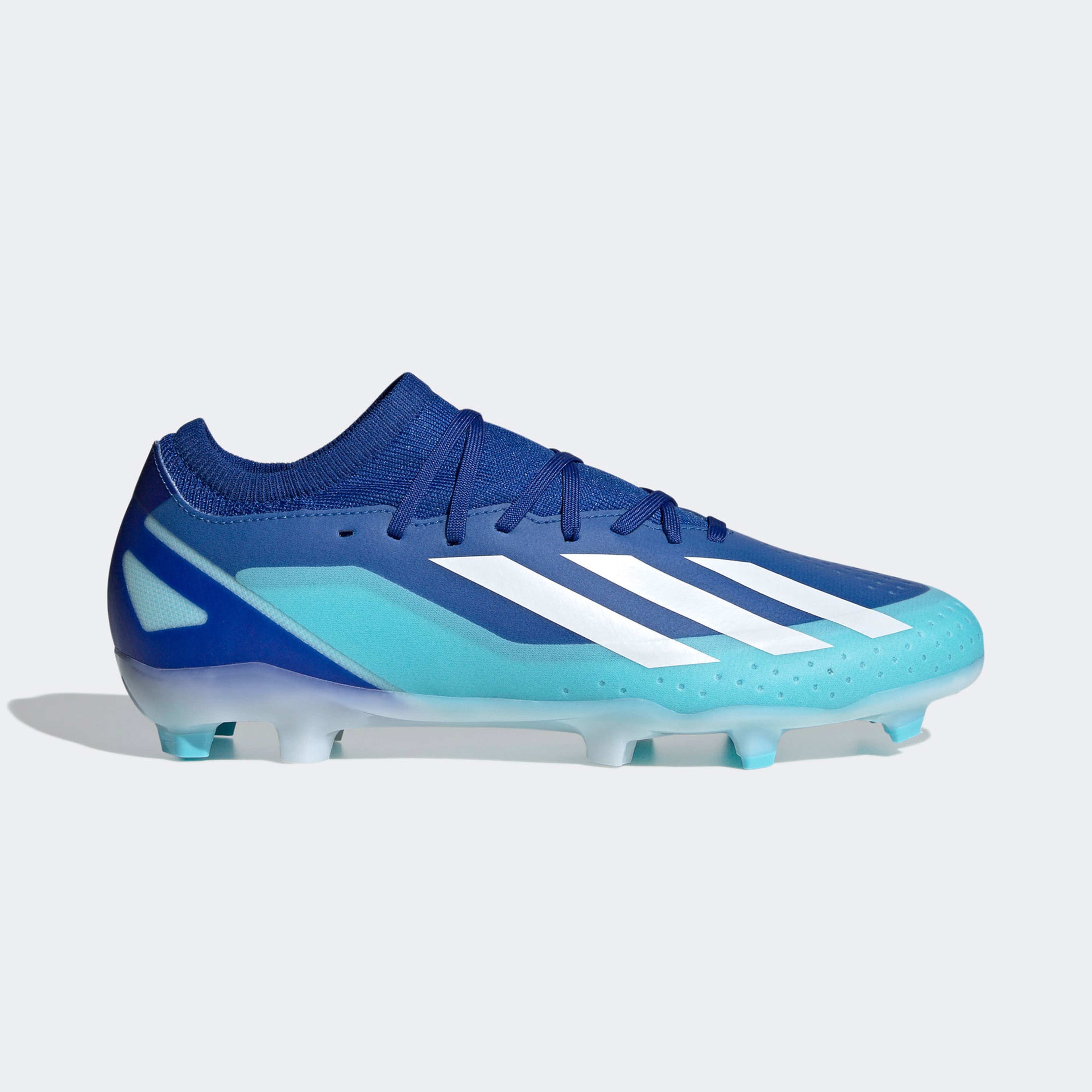 Adidas X Crazyfast.3 Firm Ground Erkek Mavi Çim Saha Kramponu46