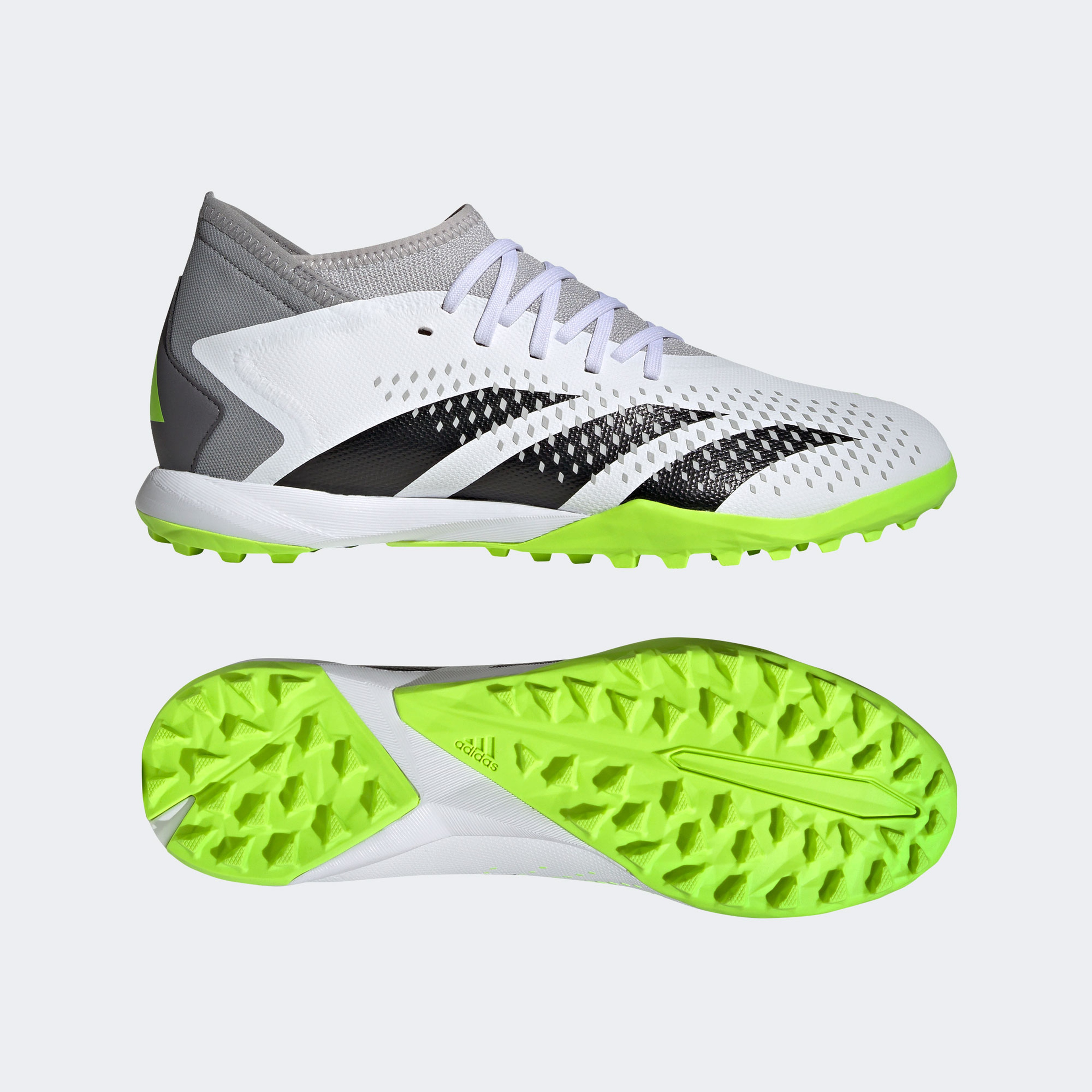 Adidas Predator Accuracy.3 Erkek Beyaz Halı Saha  Kramponu