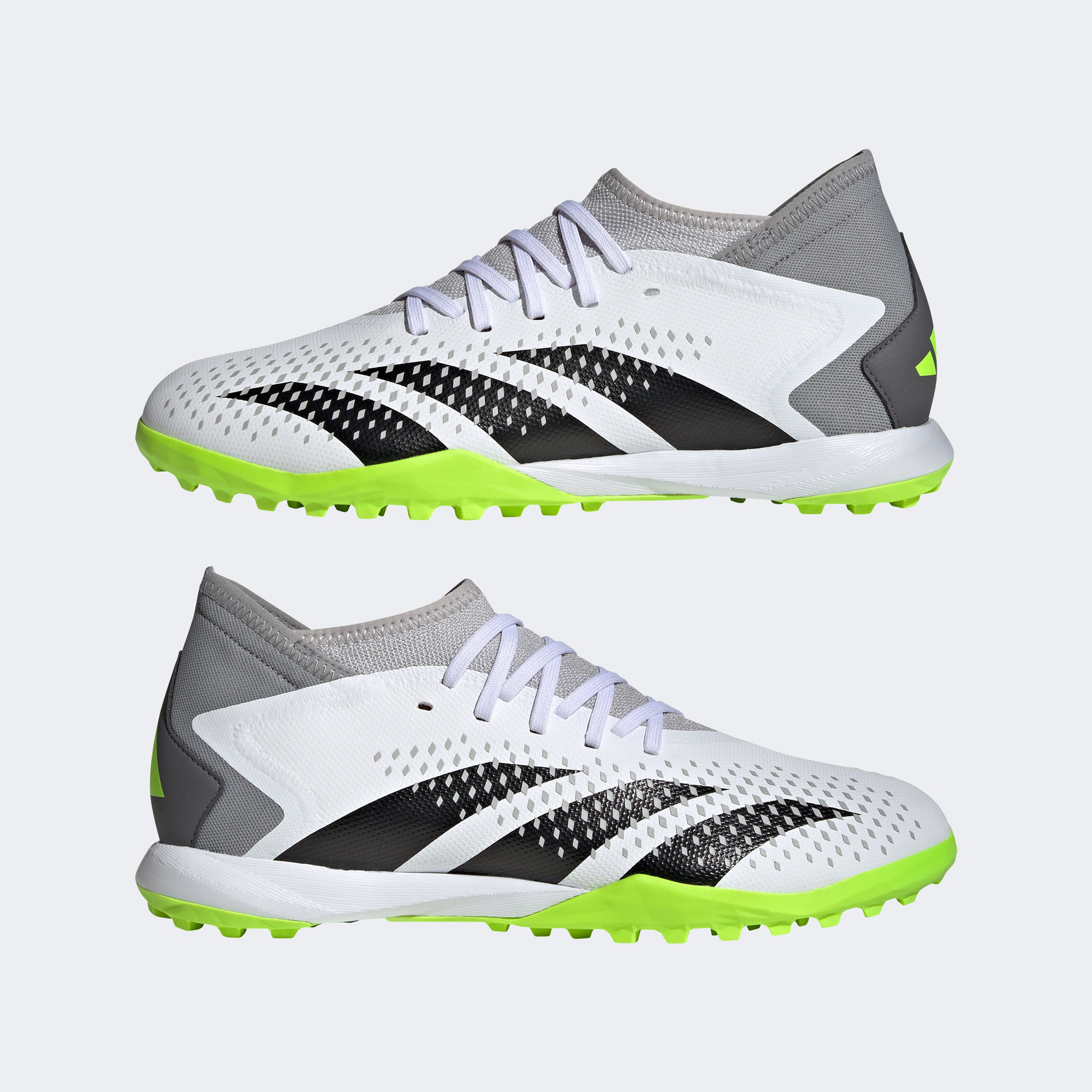 Adidas Predator Accuracy.3 Erkek Beyaz Halı Saha  Kramponu