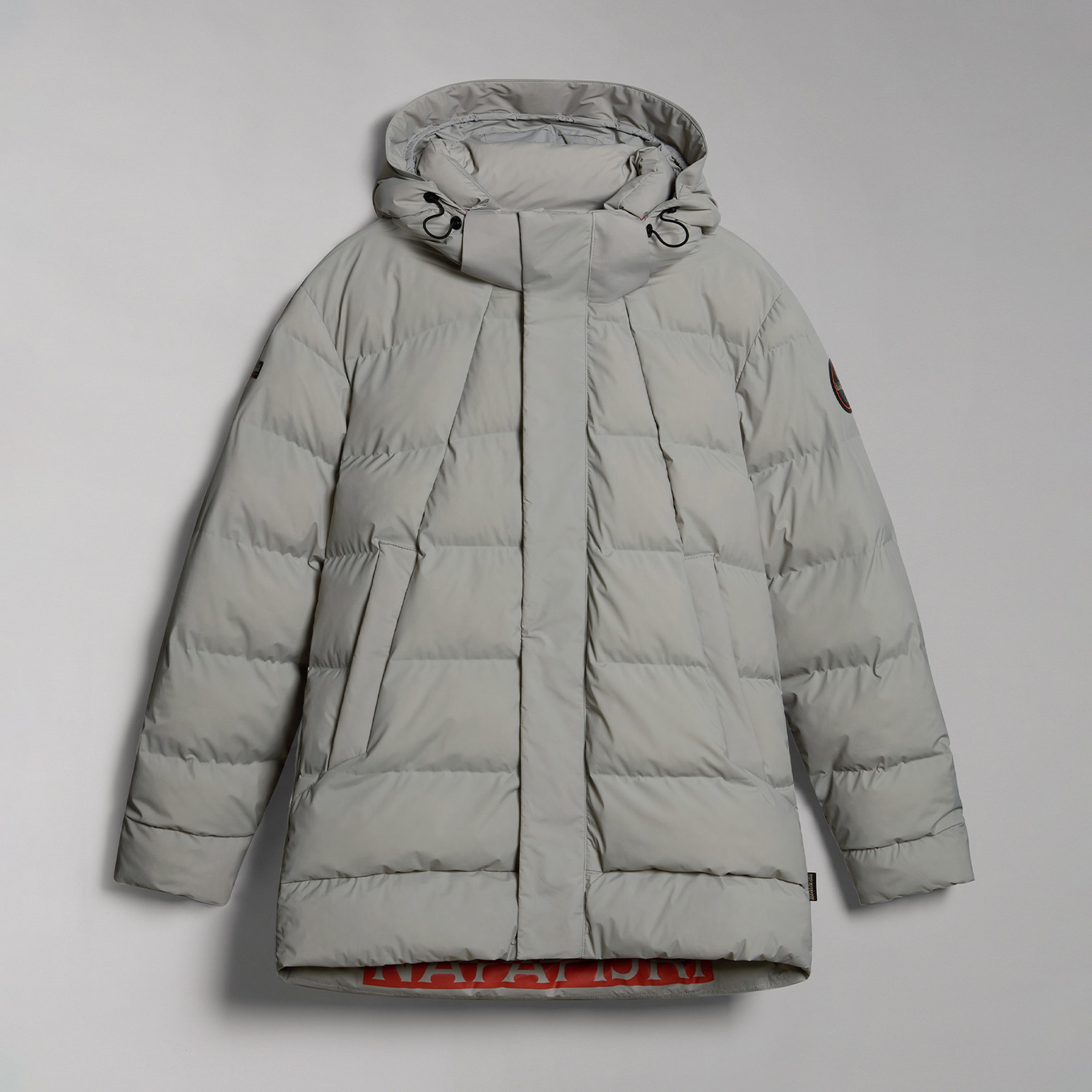 Napapijri 20-22 Puf L Erkek Gri Mont