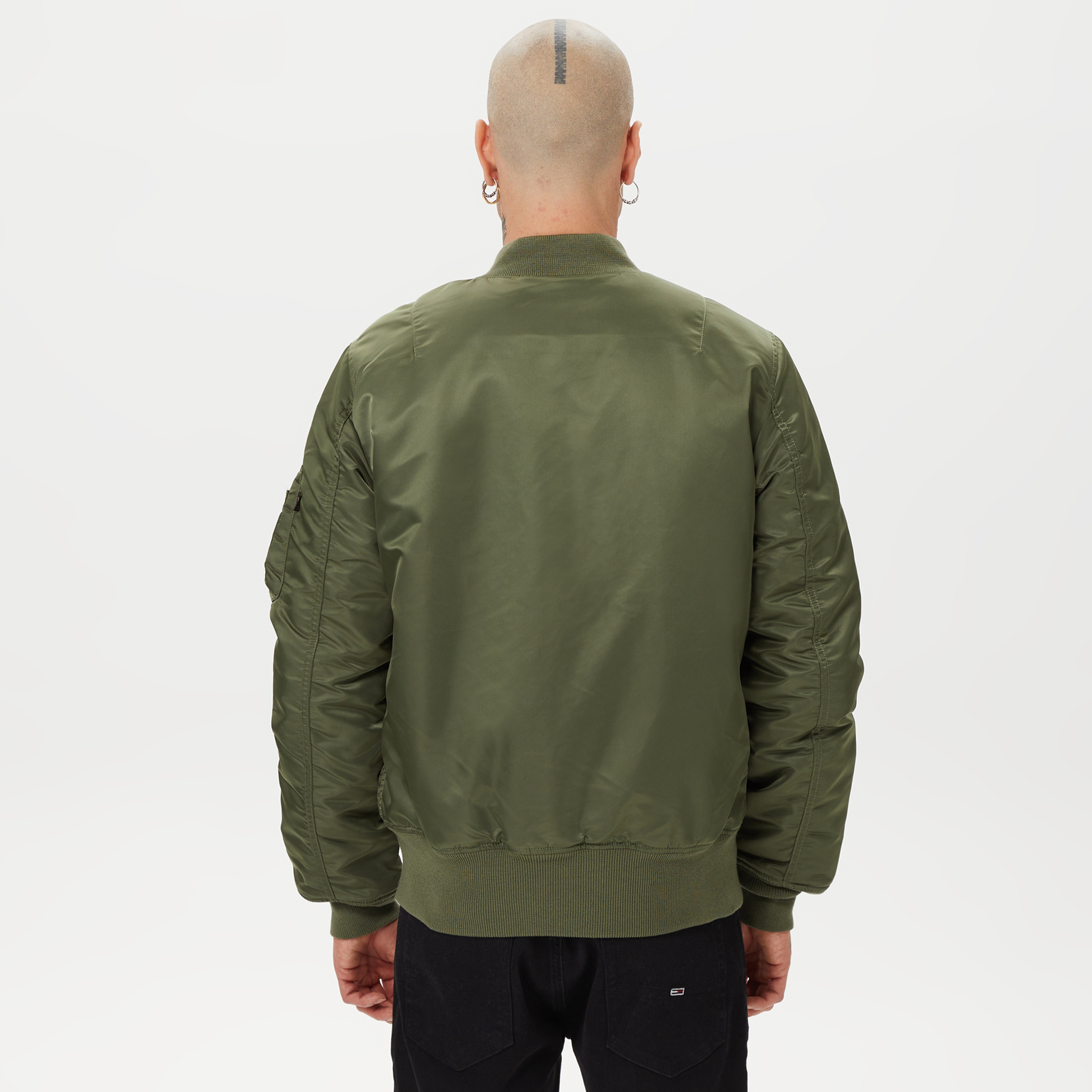 Alpha Industries Ma-1 Mod Flight Erkek Yeşil Ceket